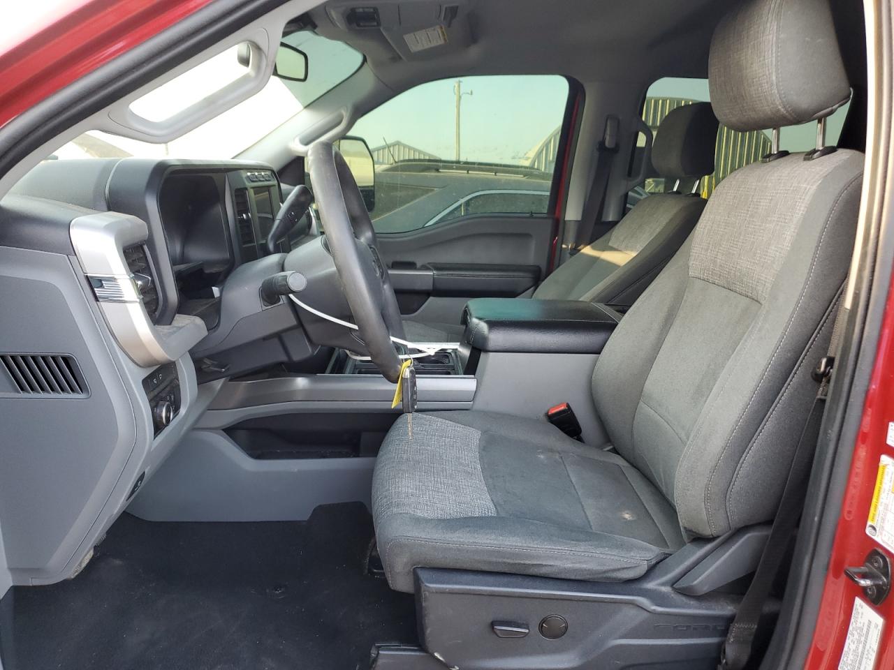 2023 Ford F250 Super Duty Red vin: 1FT7W2BT2PEC56511
