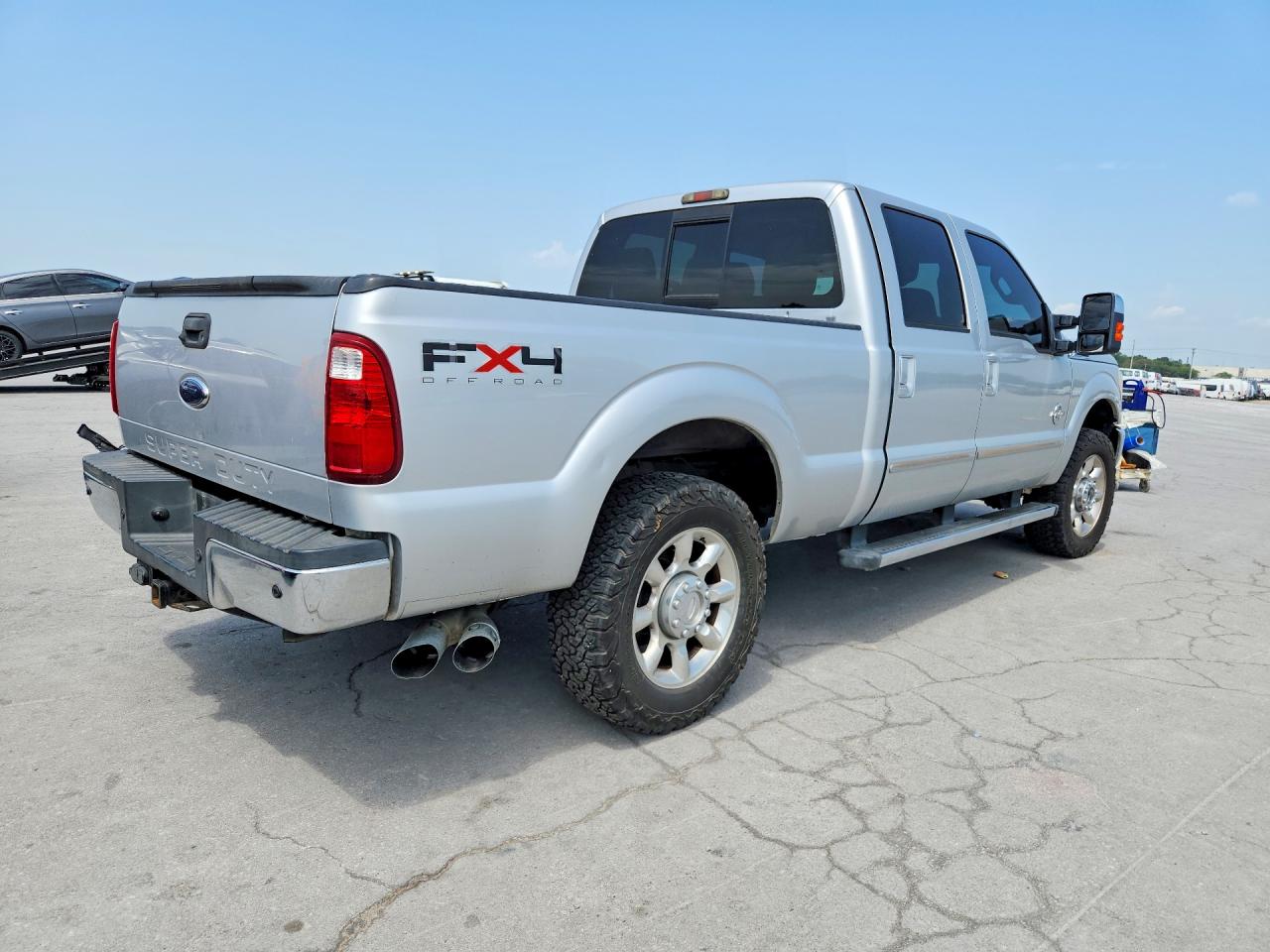 2011 Ford F250 Super Duty Silver vin: 1FT7W2BT3BEA45357