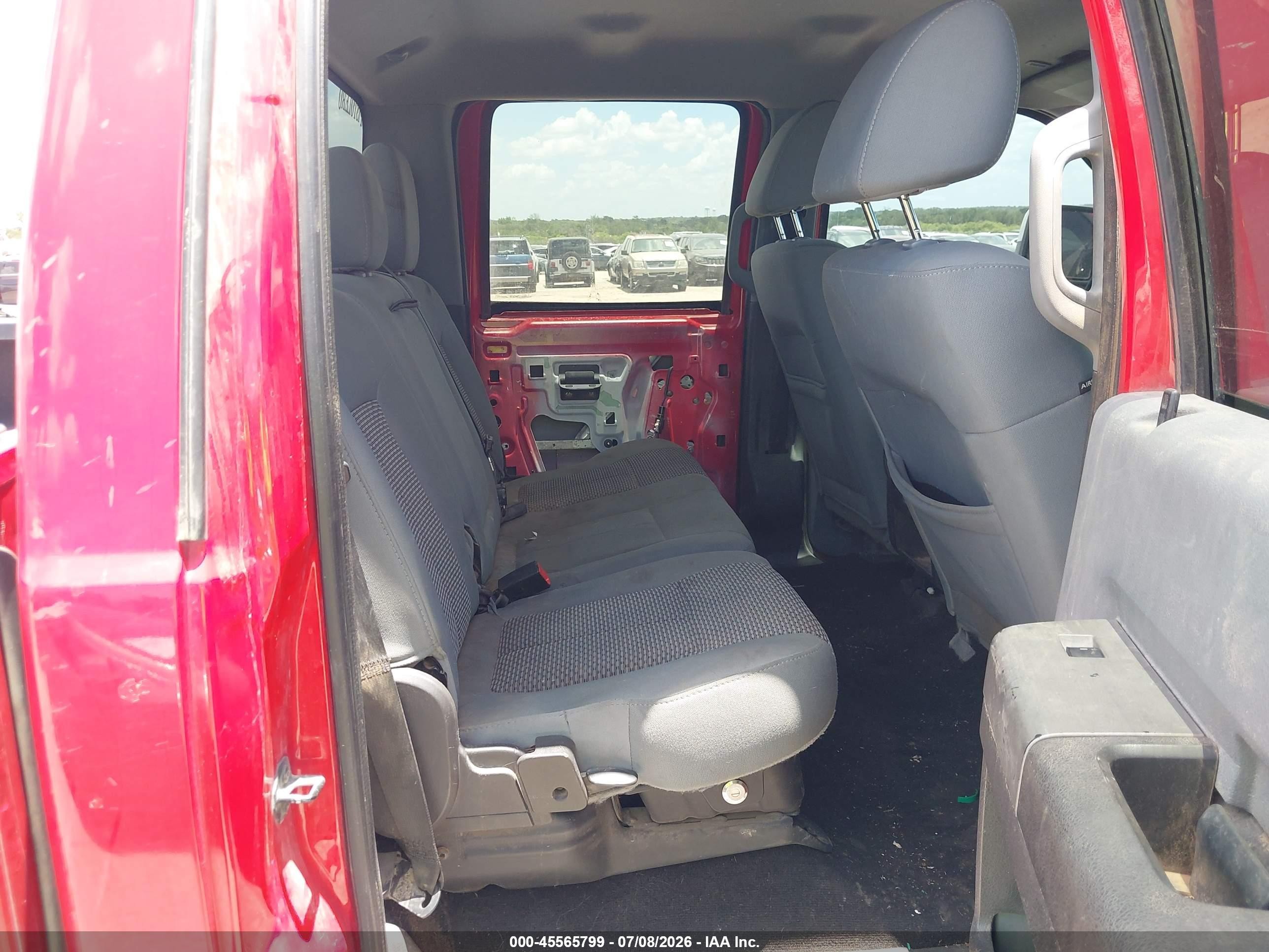 2011 Ford F-250 Xlt Red vin: 1FT7W2BT3BEA87978