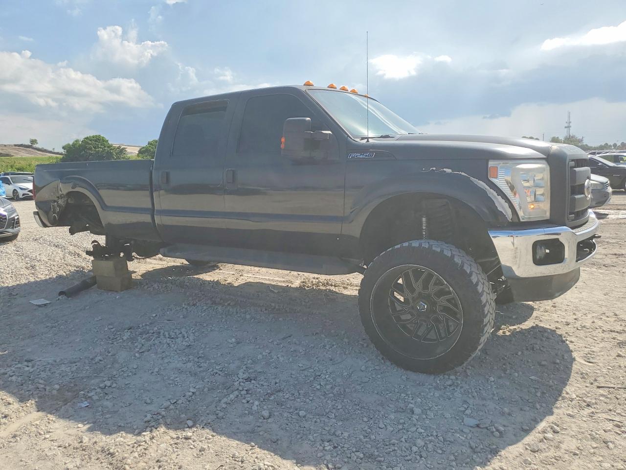 2011 Ford F250 Super Duty Black vin: 1FT7W2BT3BEB26052