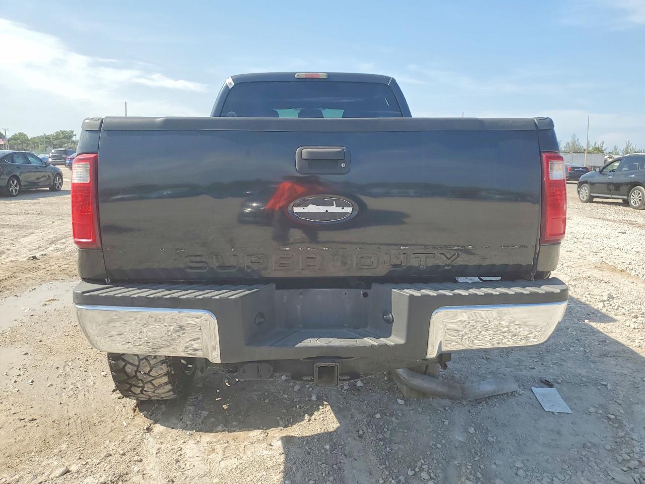 2011 Ford F250 Super Duty Black vin: 1FT7W2BT3BEB26052