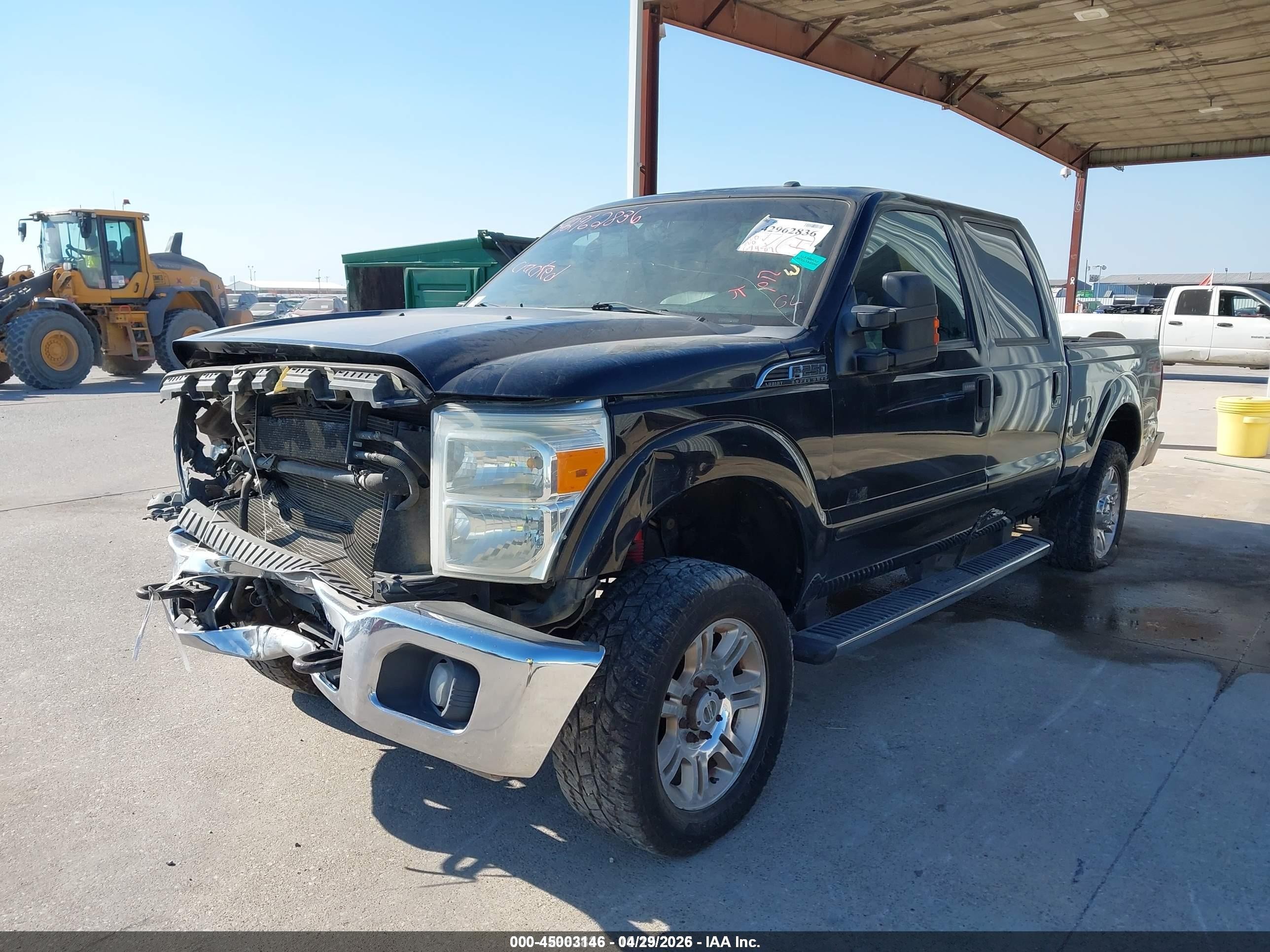 2011 Ford F-250 Lariat Black vin: 1FT7W2BT3BEB36452
