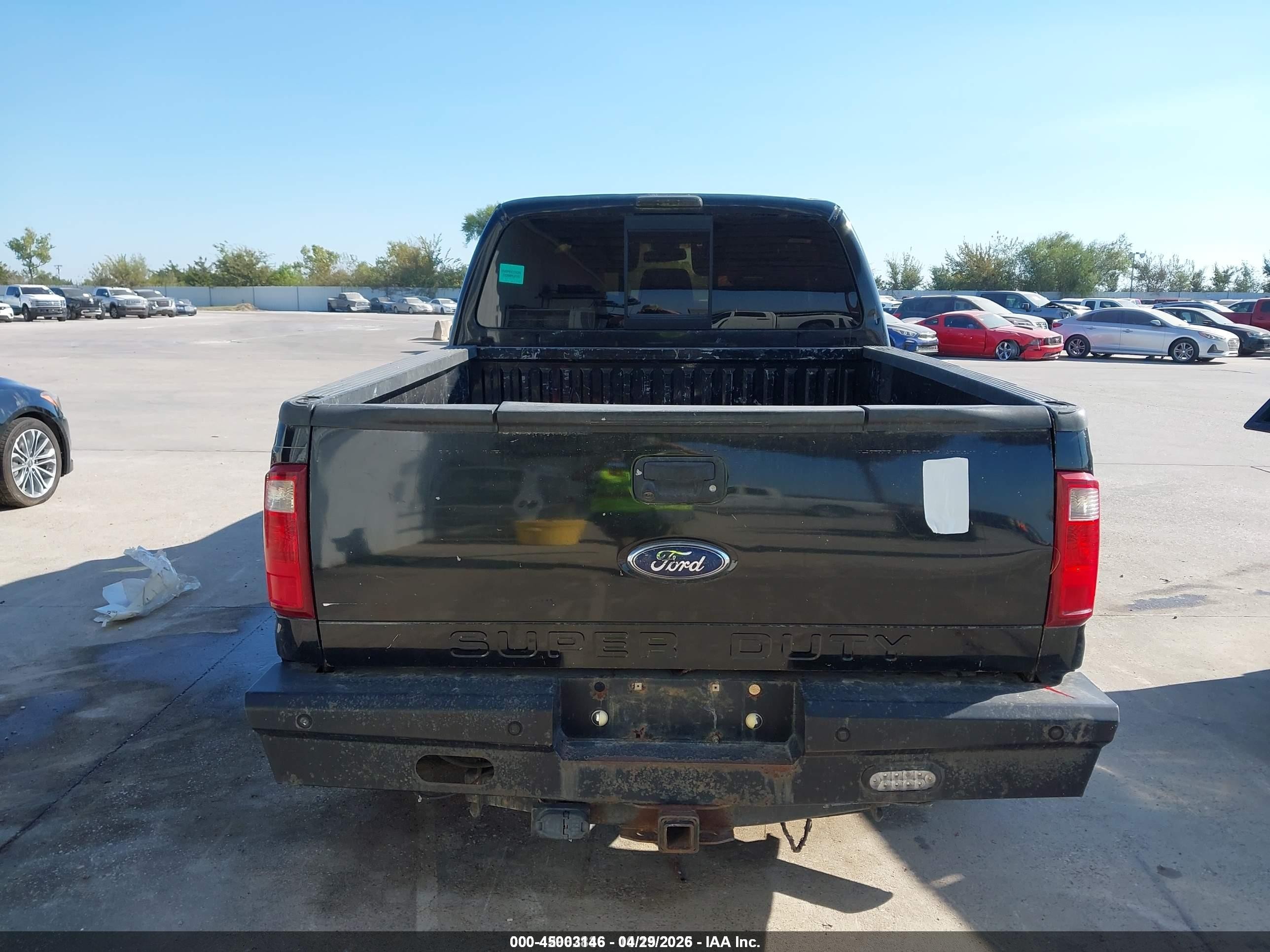 2011 Ford F-250 Lariat Black vin: 1FT7W2BT3BEB36452