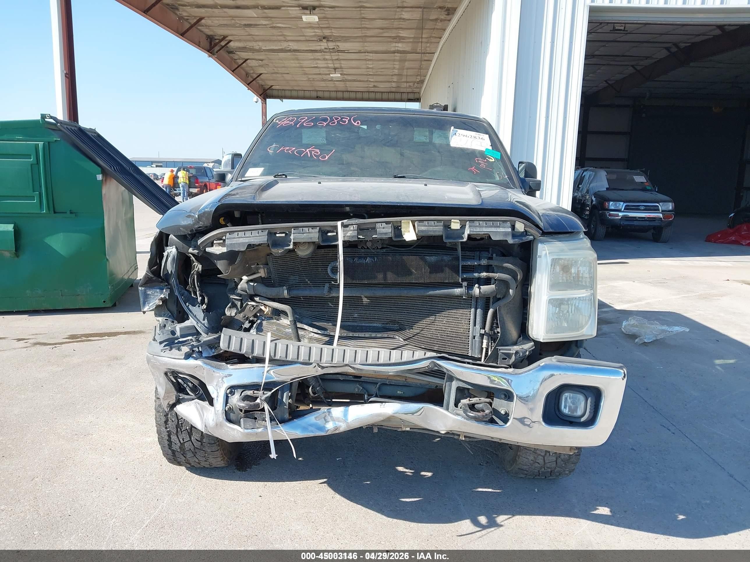 2011 Ford F-250 Lariat Black vin: 1FT7W2BT3BEB36452