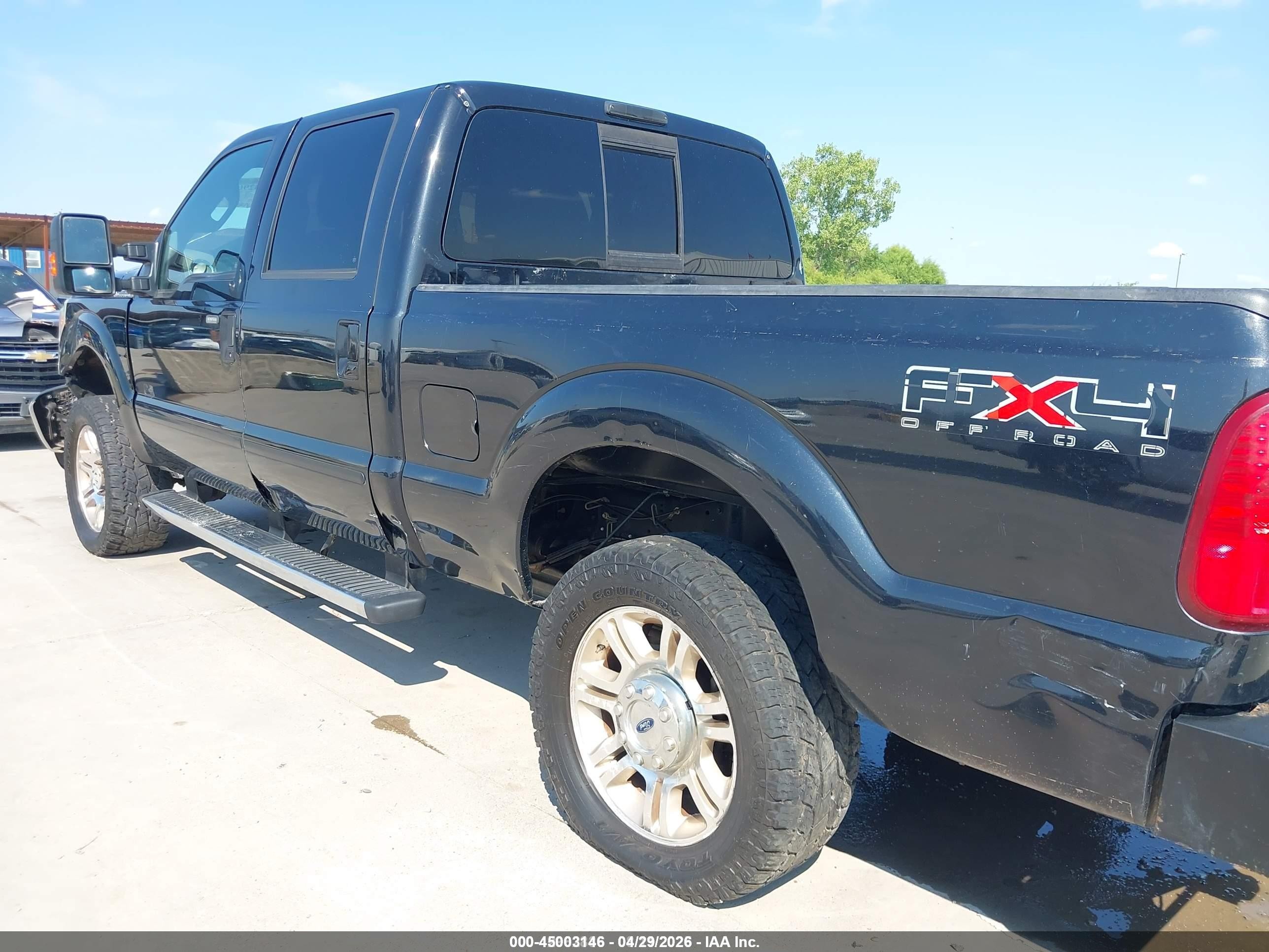 2011 Ford F-250 Lariat Black vin: 1FT7W2BT3BEB36452