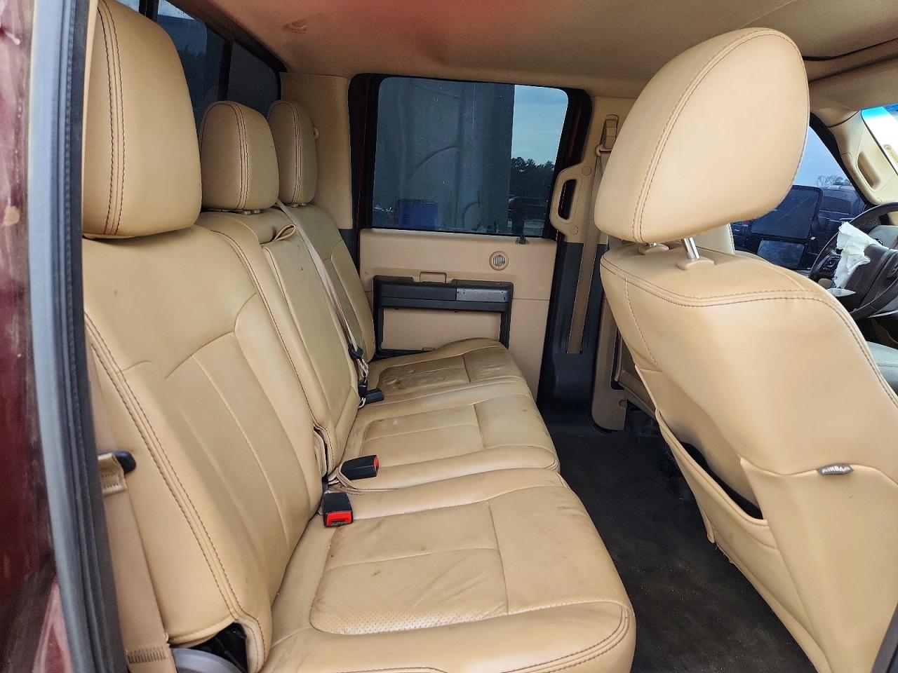 2011 Ford F250 Super Duty Burgundy vin: 1FT7W2BT3BEB36774