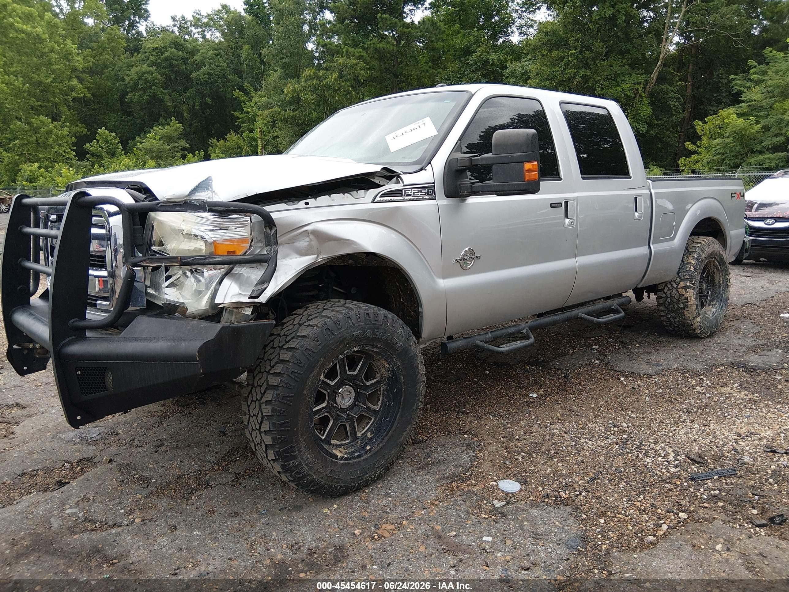2011 Ford Super Duty F-250 Srw Lariat Silver vin: 1FT7W2BT3BEB65207