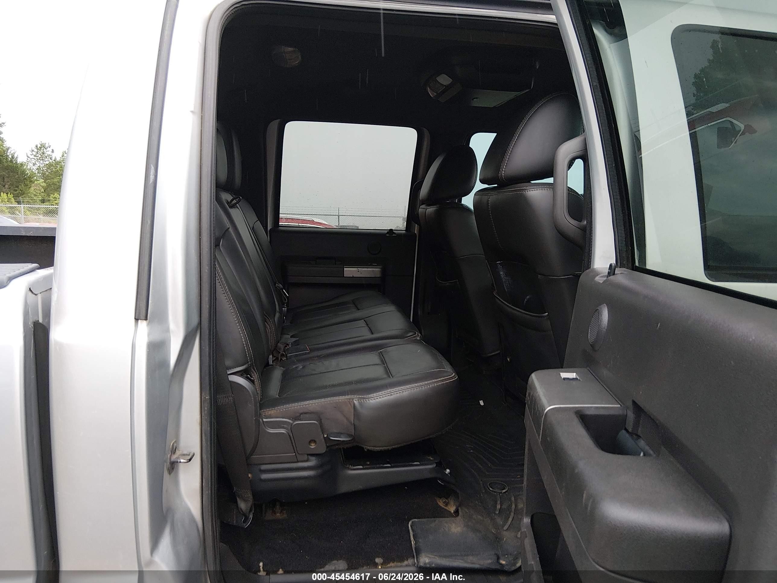 2011 Ford Super Duty F-250 Srw Lariat Silver vin: 1FT7W2BT3BEB65207