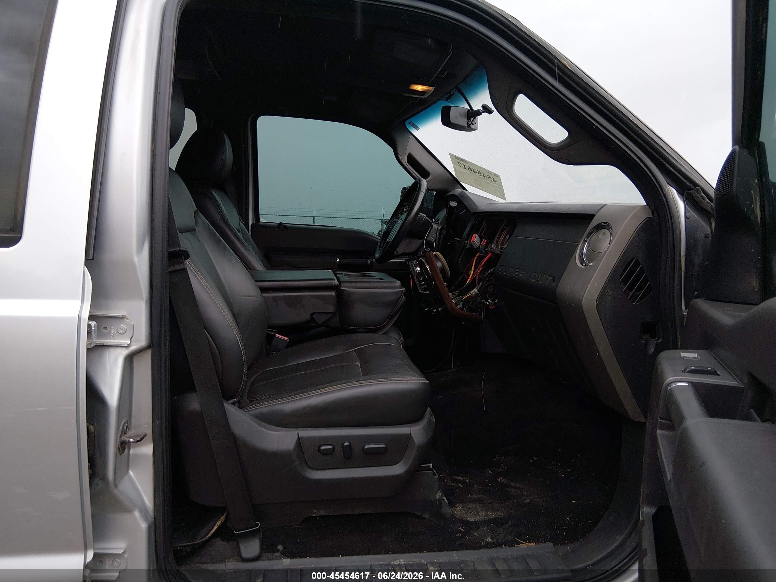 2011 Ford Super Duty F-250 Srw Lariat Silver vin: 1FT7W2BT3BEB65207