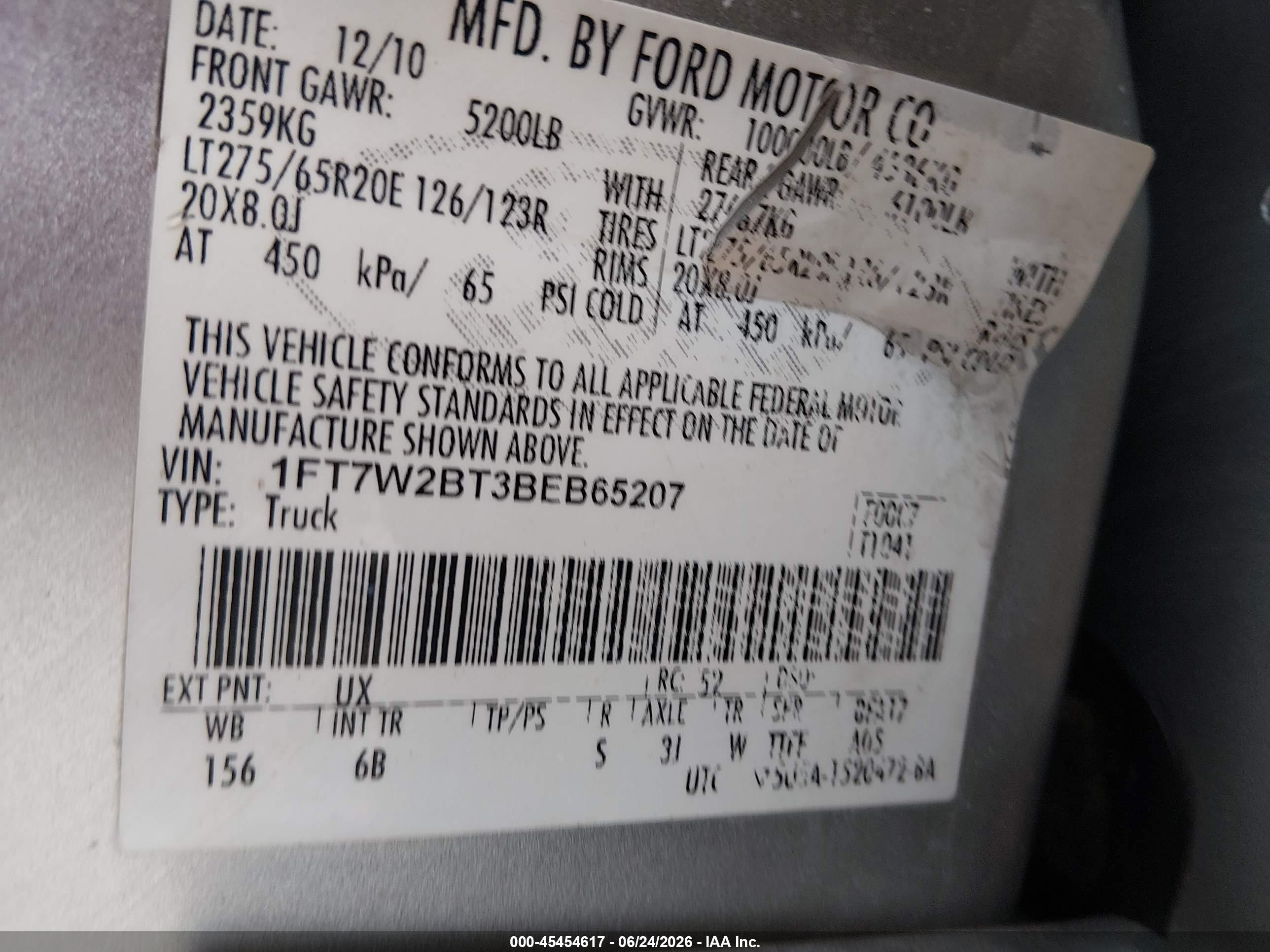 2011 Ford Super Duty F-250 Srw Lariat Silver vin: 1FT7W2BT3BEB65207