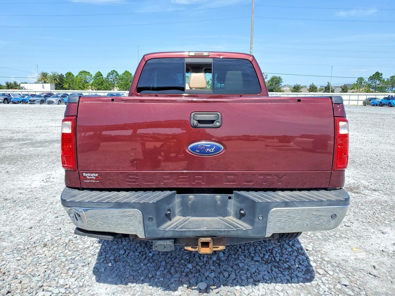 2011 Ford F250 Super Duty Burgundy vin: 1FT7W2BT3BEB67894