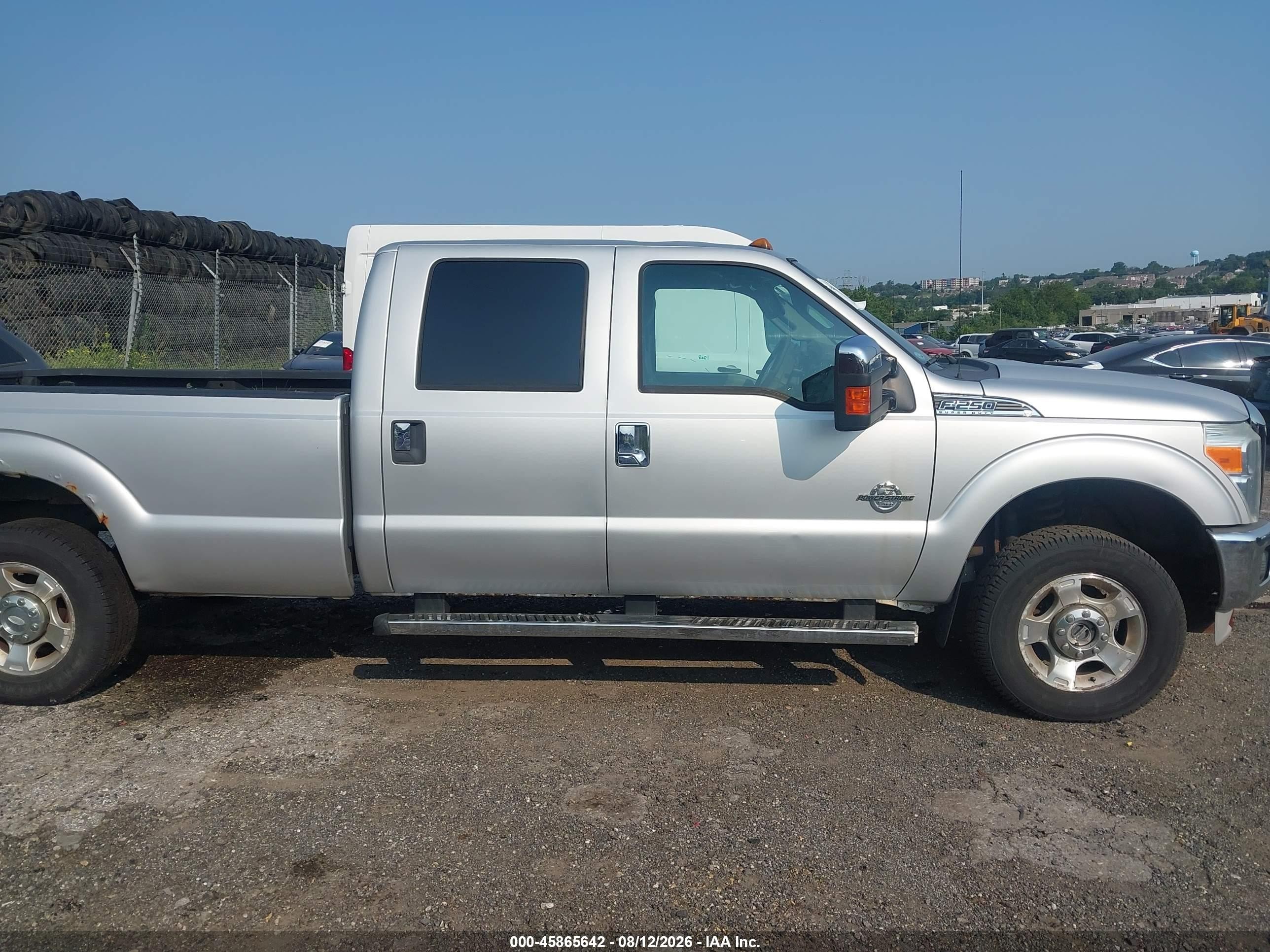 2011 Ford F-250 Xlt Silver vin: 1FT7W2BT3BEB71248