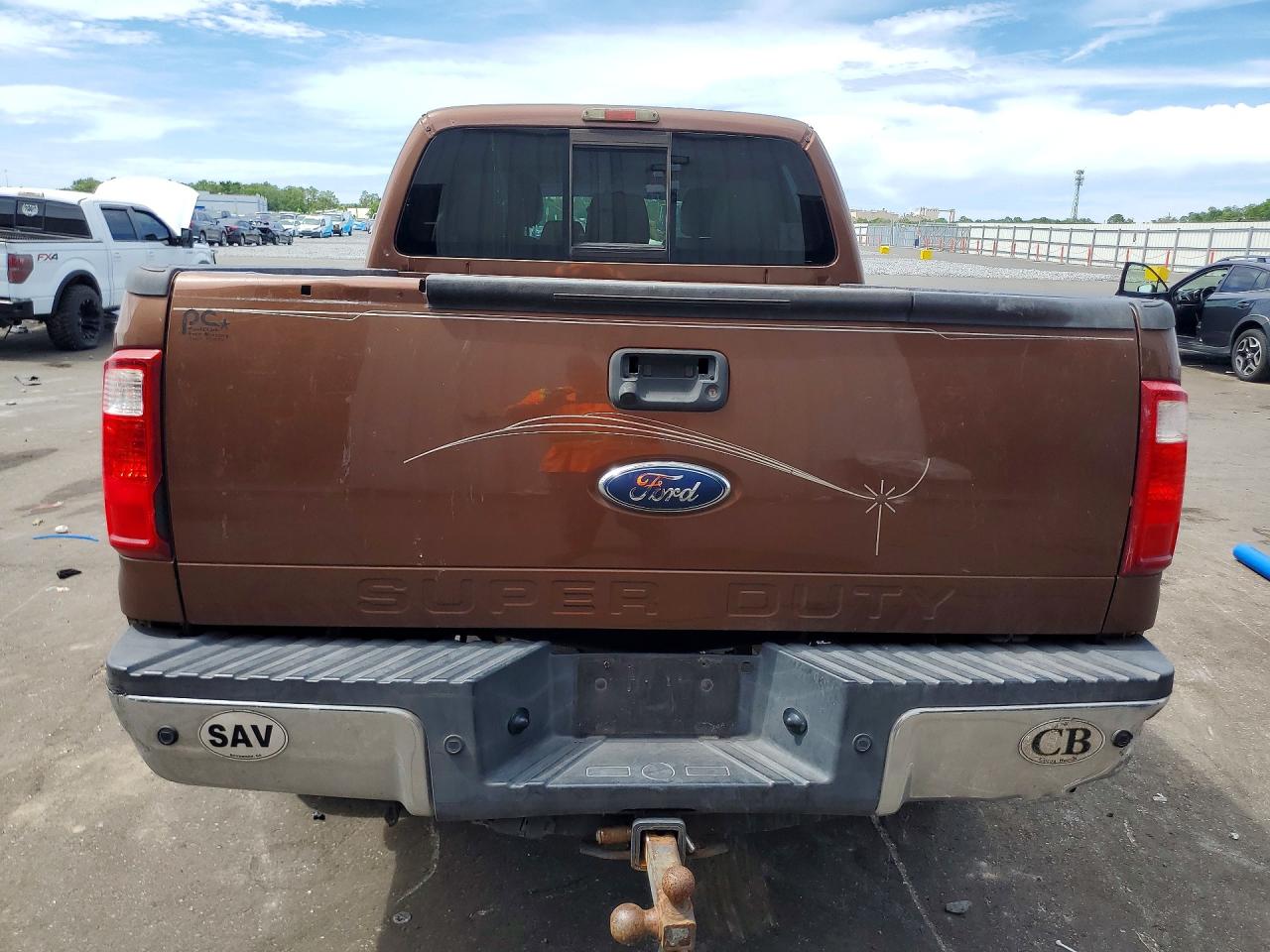 2011 Ford F250 Super Duty Brown vin: 1FT7W2BT3BEB99096