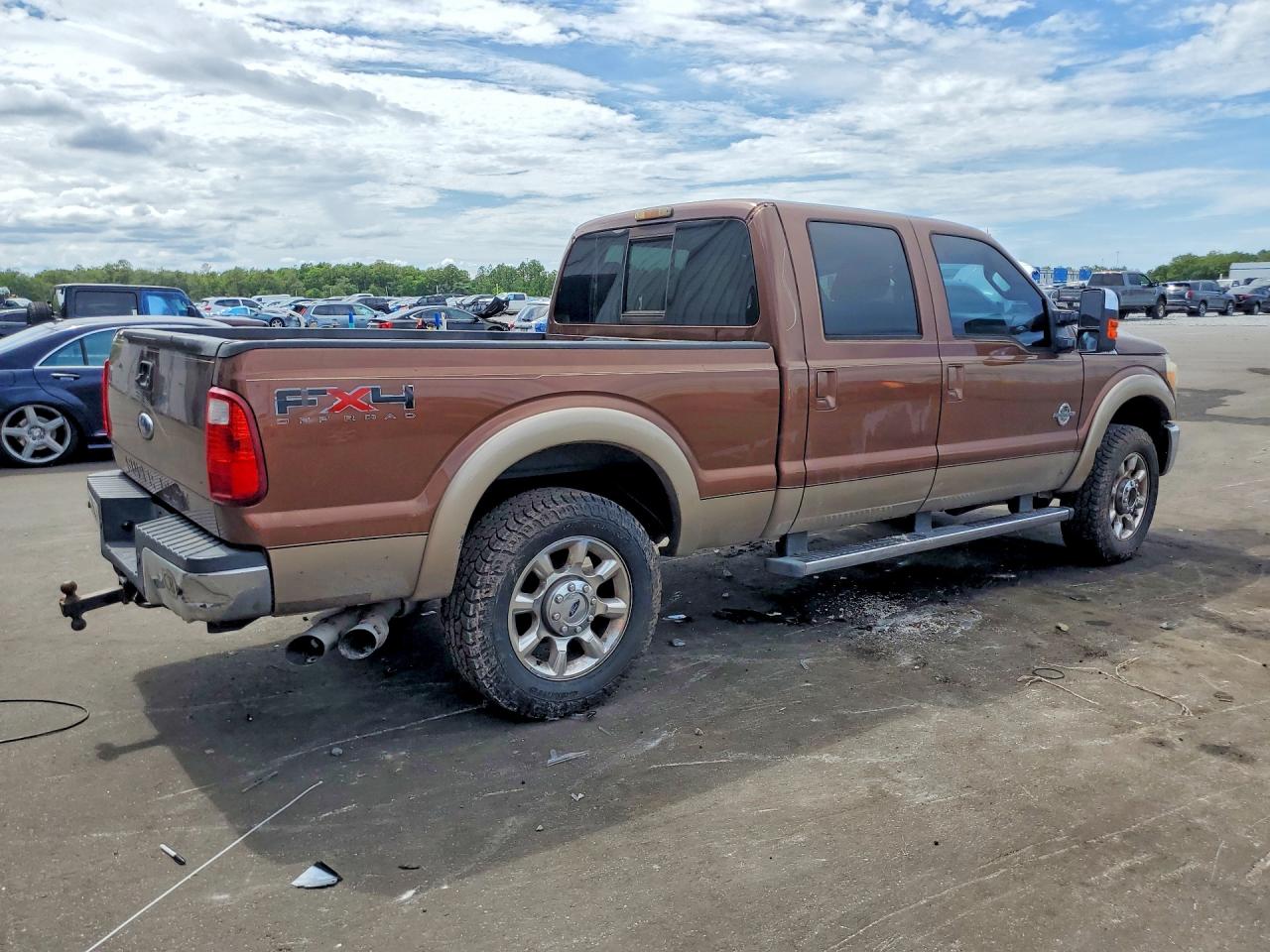 2011 Ford F250 Super Duty Brown vin: 1FT7W2BT3BEB99096