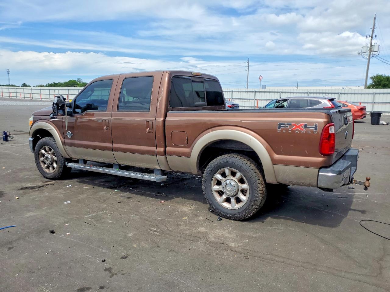 2011 Ford F250 Super Duty Brown vin: 1FT7W2BT3BEB99096