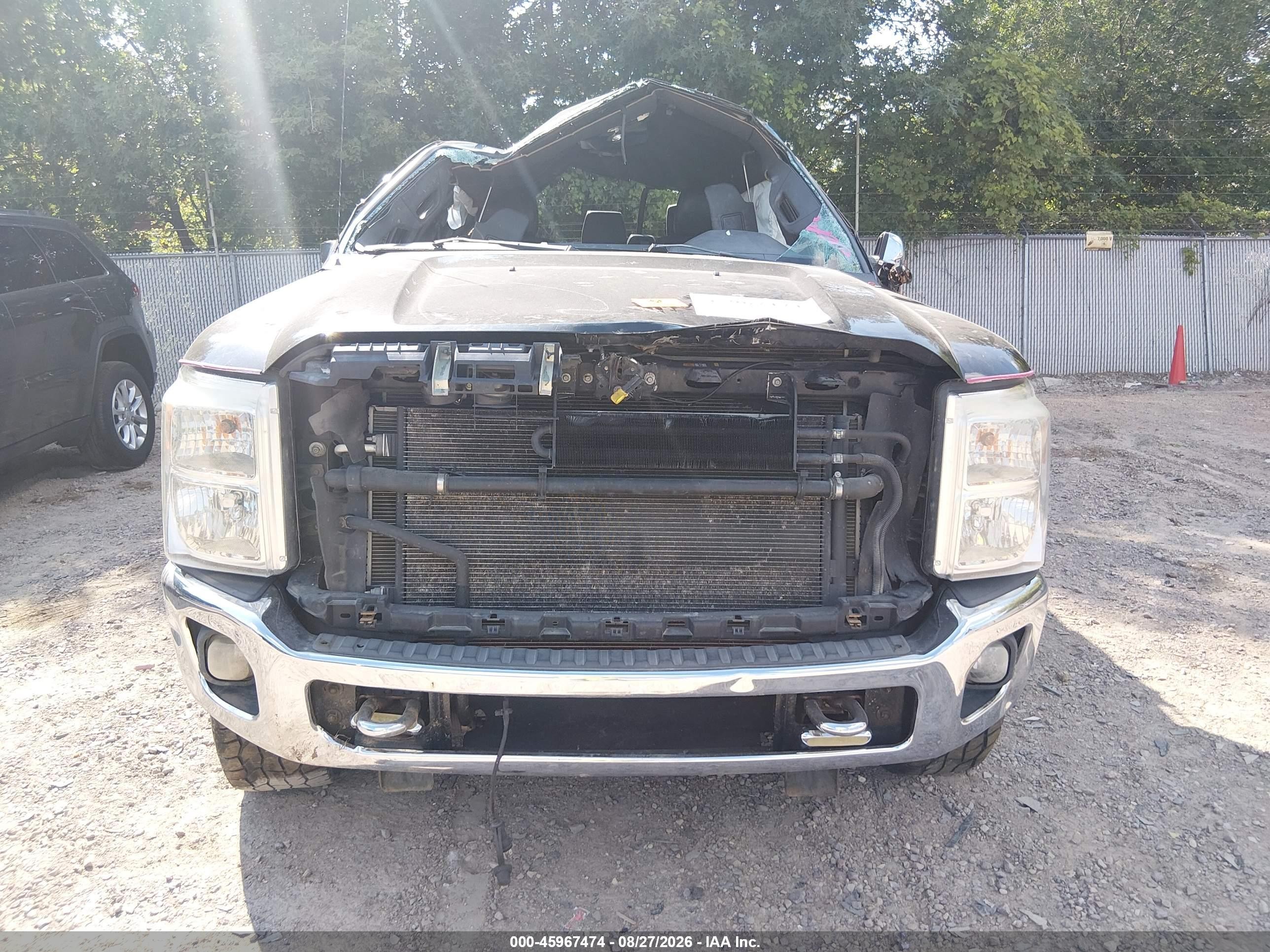 2011 Ford F-250 Lariat Black vin: 1FT7W2BT3BEC44280