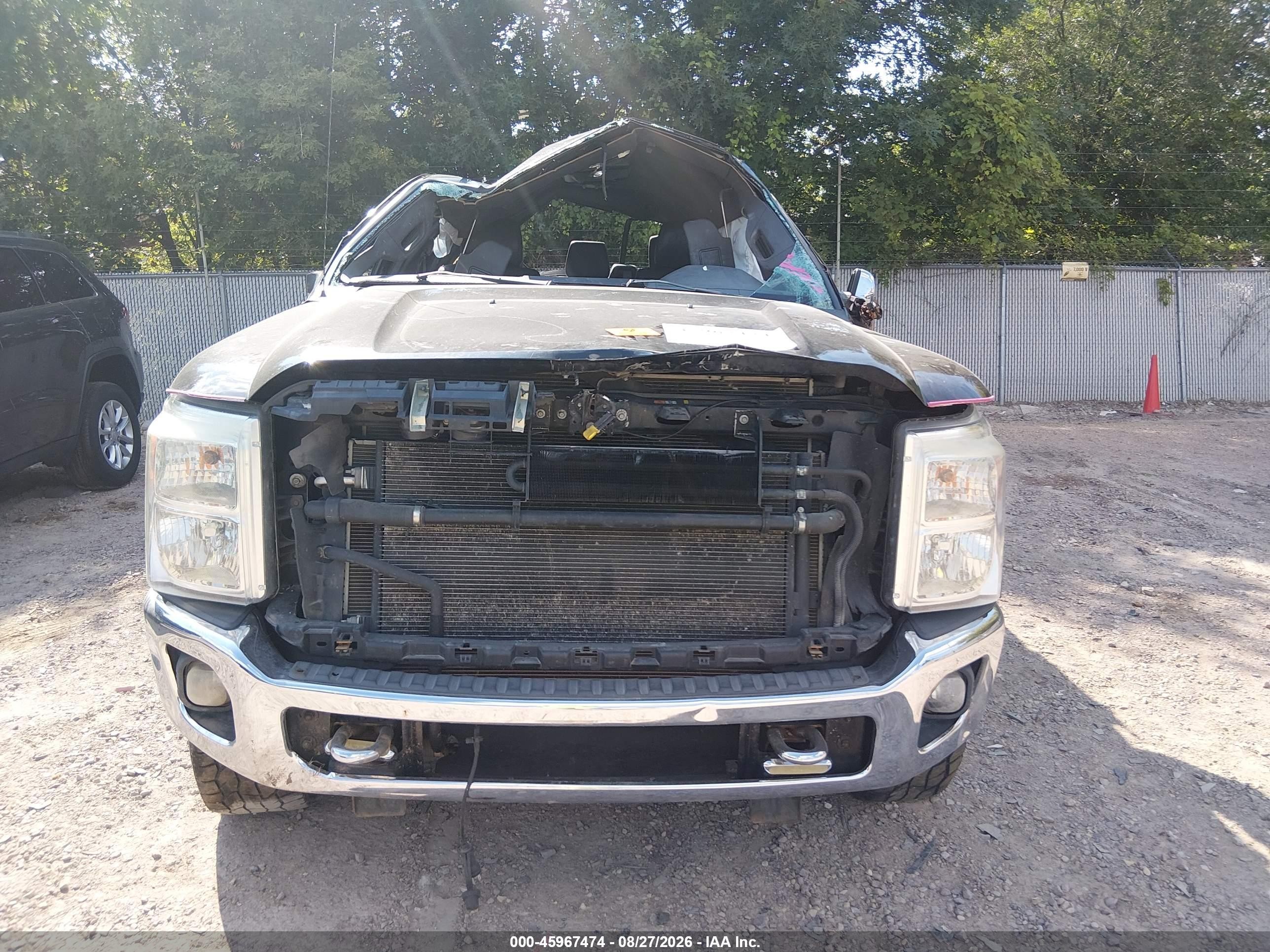 2011 Ford F-250 Lariat Black vin: 1FT7W2BT3BEC44280