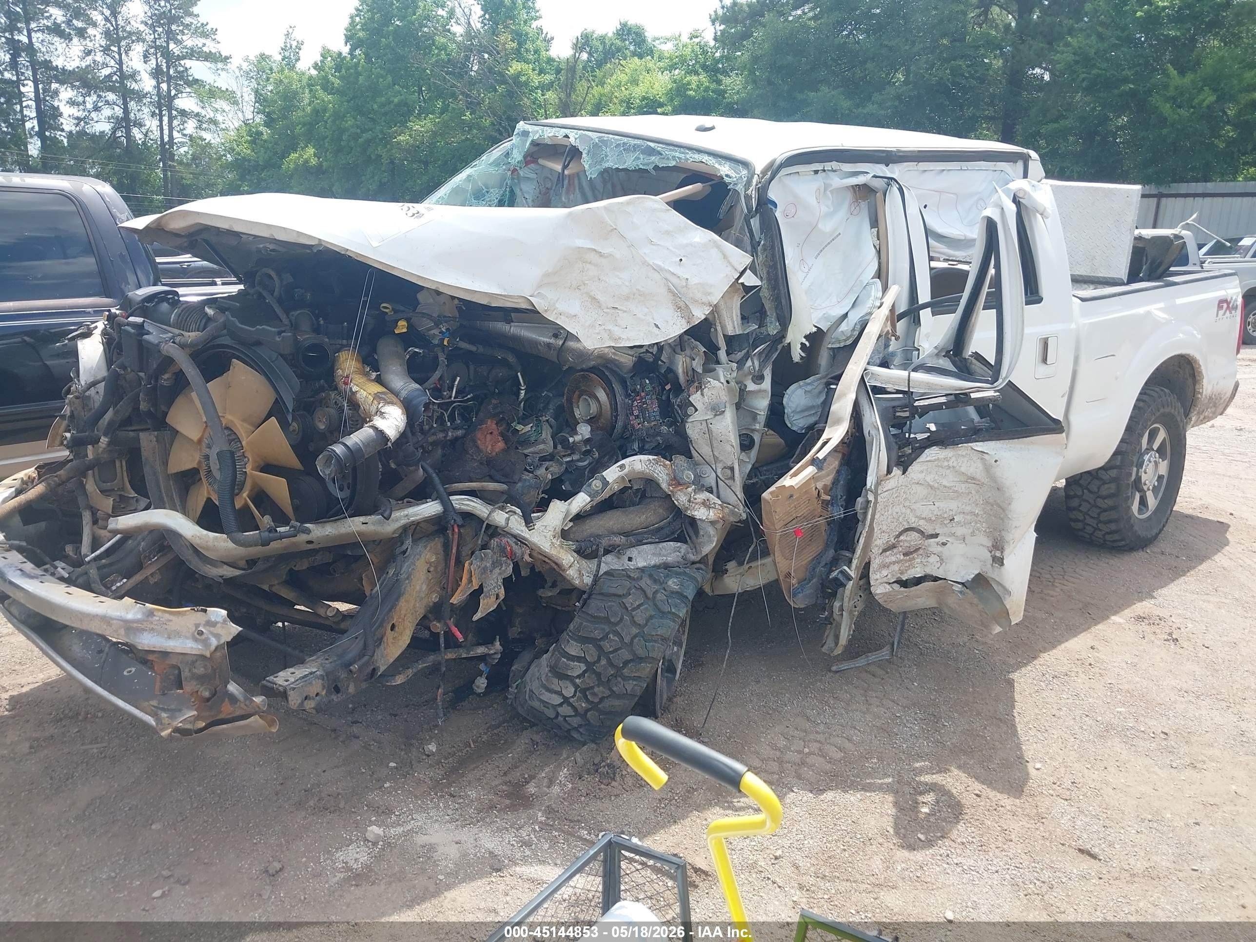2012 Ford F-250 Lariat Белый vin: 1FT7W2BT3CEB24190