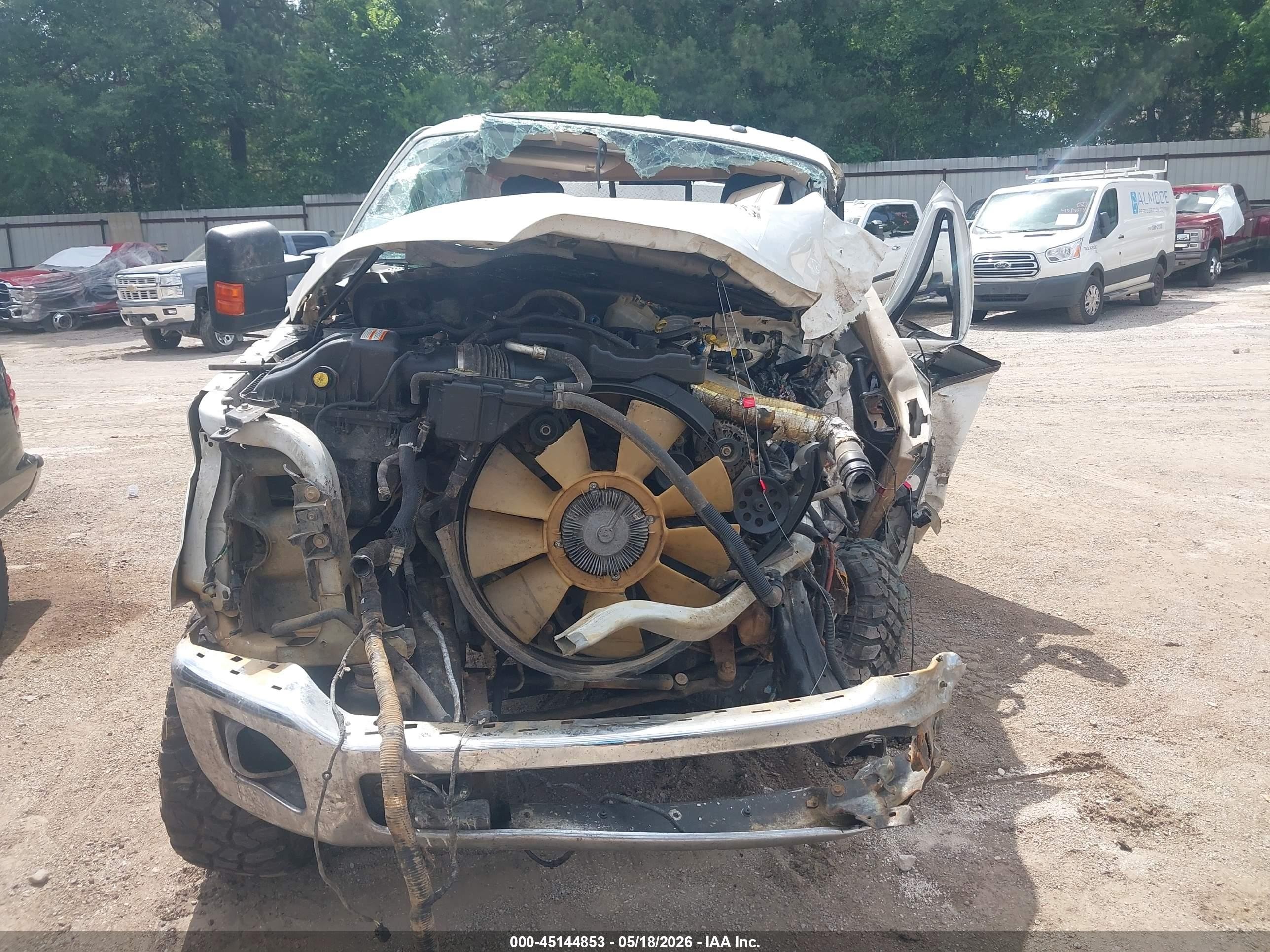 2012 Ford F-250 Lariat Белый vin: 1FT7W2BT3CEB24190
