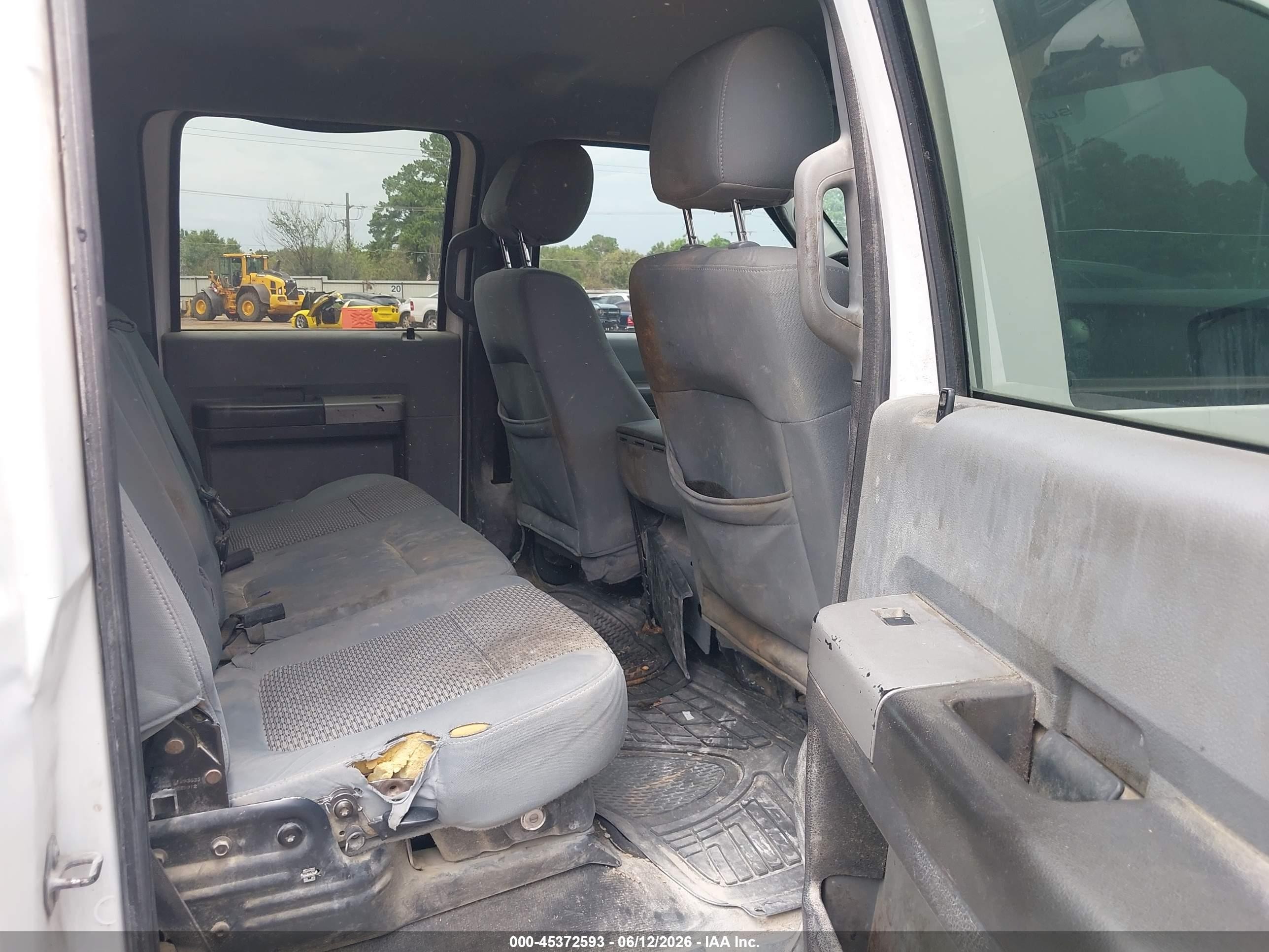 2013 Ford F-250 Xlt White vin: 1FT7W2BT3DEA03080