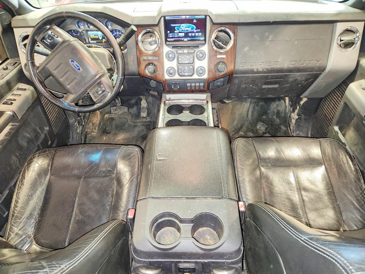 2013 Ford F250 Super Duty Red vin: 1FT7W2BT3DEB28256