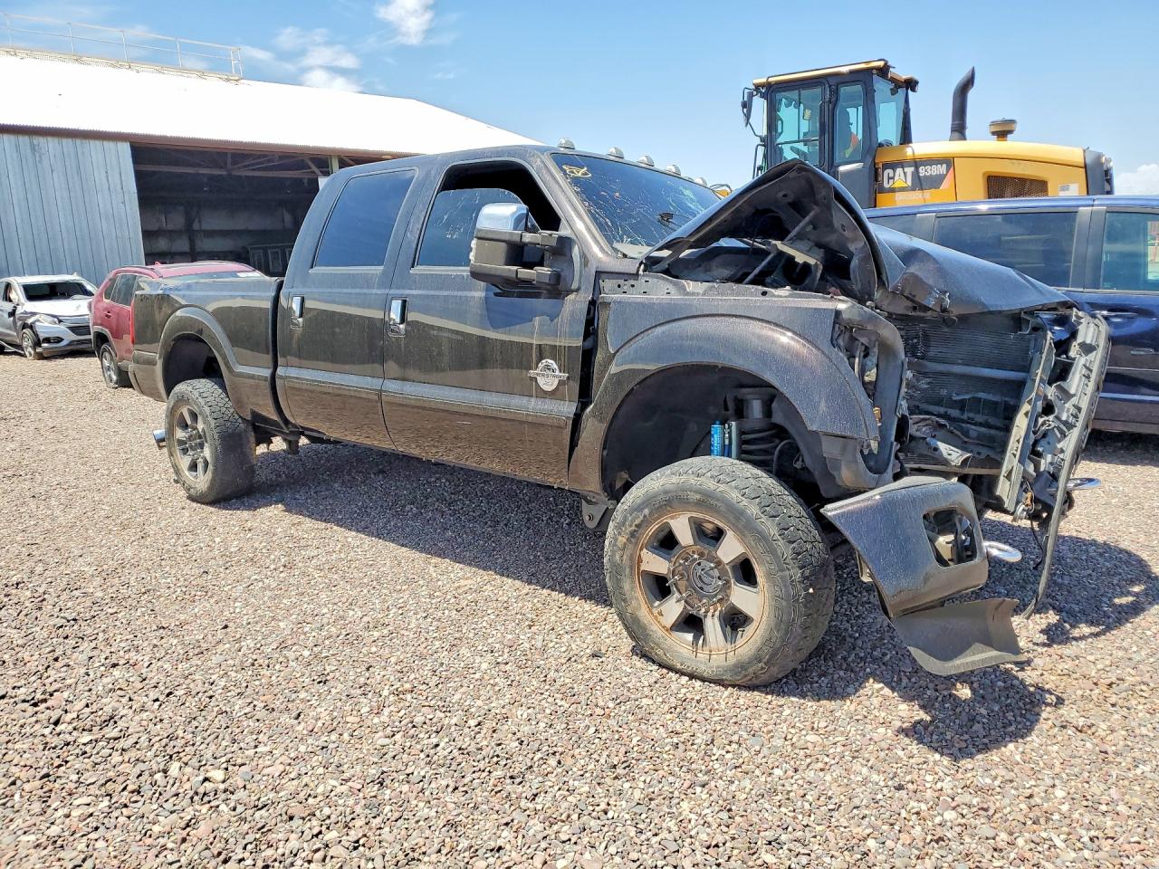 2013 Ford F250 Super Duty Black vin: 1FT7W2BT3DEB40522