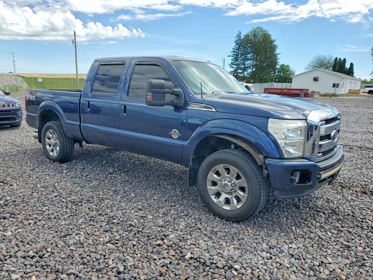 2014 Ford F250 Super Duty Blue vin: 1FT7W2BT3EEA31804