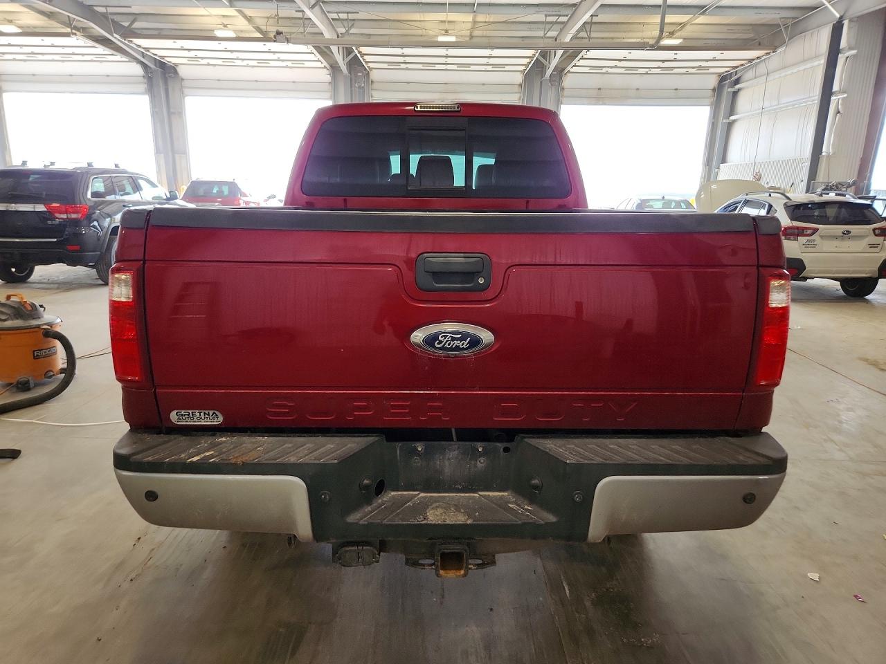 2014 Ford F250 Super Duty Red vin: 1FT7W2BT3EEA53639