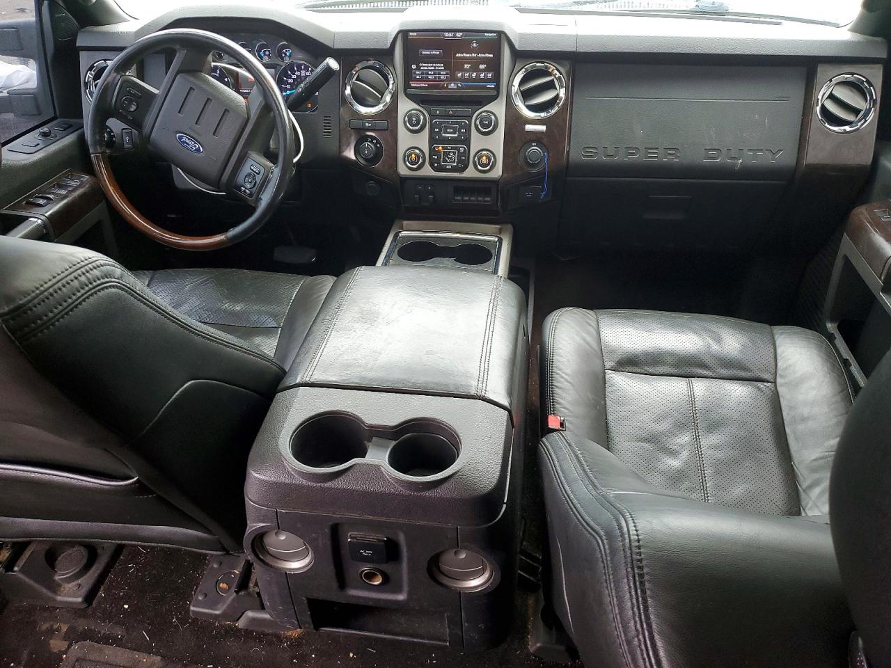 2014 Ford F250 Super Duty White vin: 1FT7W2BT3EEA64639