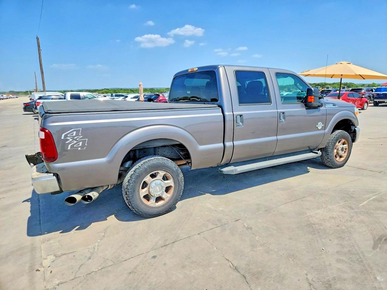 2014 Ford F250 Super Duty Gray vin: 1FT7W2BT3EEB18358