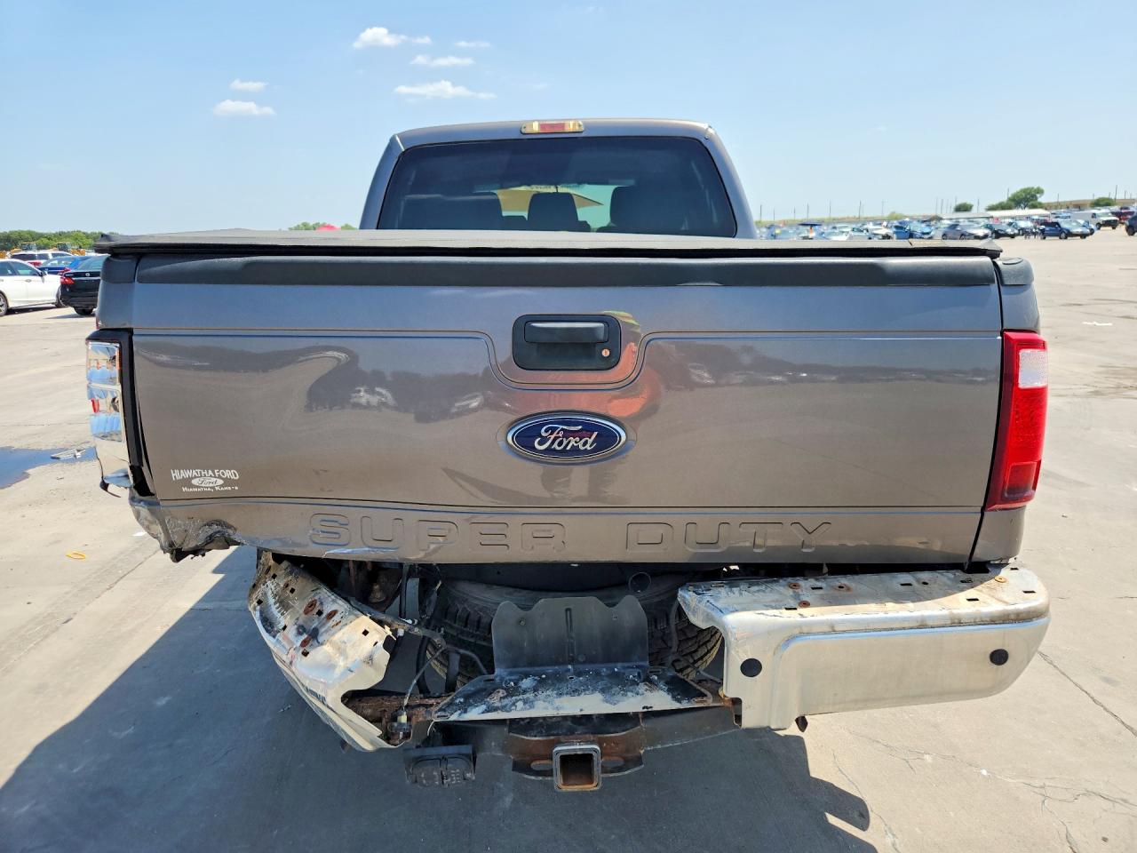2014 Ford F250 Super Duty Gray vin: 1FT7W2BT3EEB18358