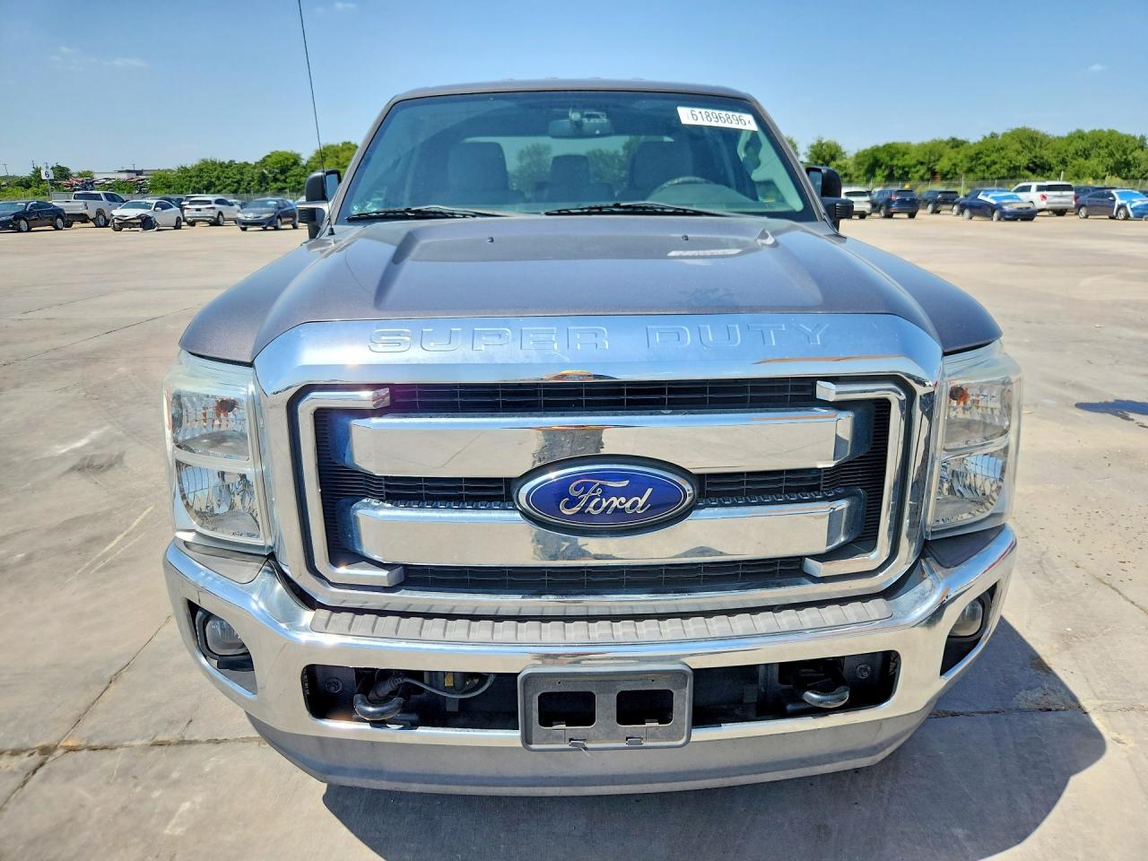 2014 Ford F250 Super Duty Gray vin: 1FT7W2BT3EEB18358