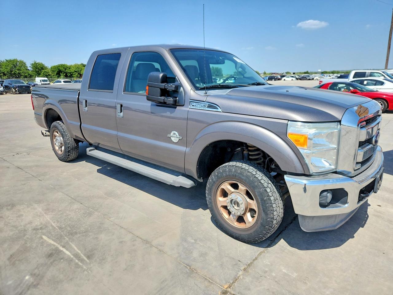 2014 Ford F250 Super Duty Gray vin: 1FT7W2BT3EEB18358