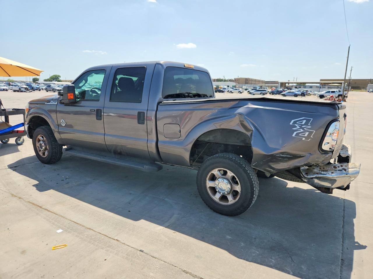 2014 Ford F250 Super Duty Gray vin: 1FT7W2BT3EEB18358
