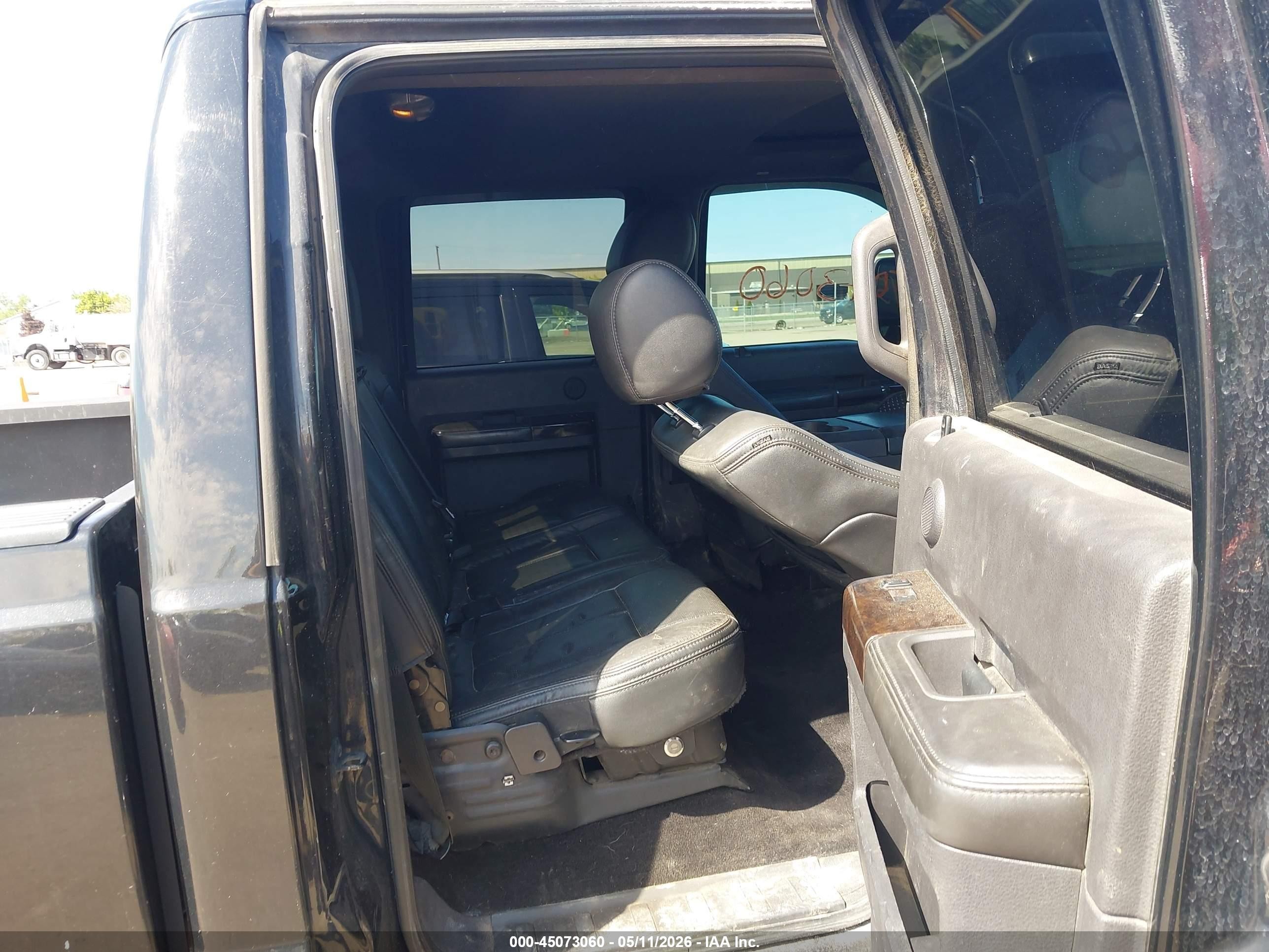 2015 Ford F-250 Lariat Black vin: 1FT7W2BT3FEA38348