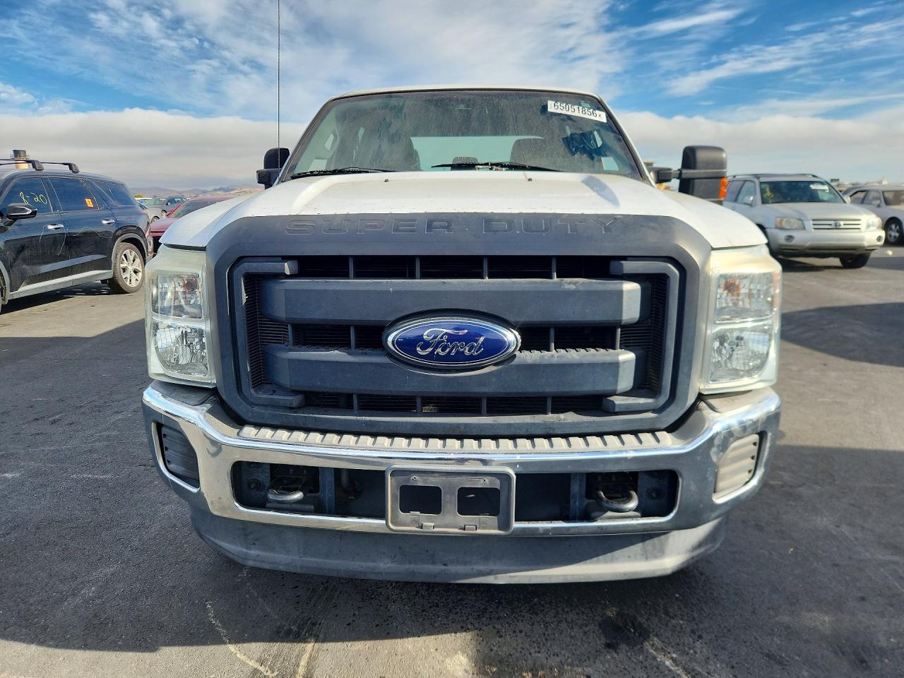 2015 Ford F250 Super Duty Белый vin: 1FT7W2BT3FEB04512