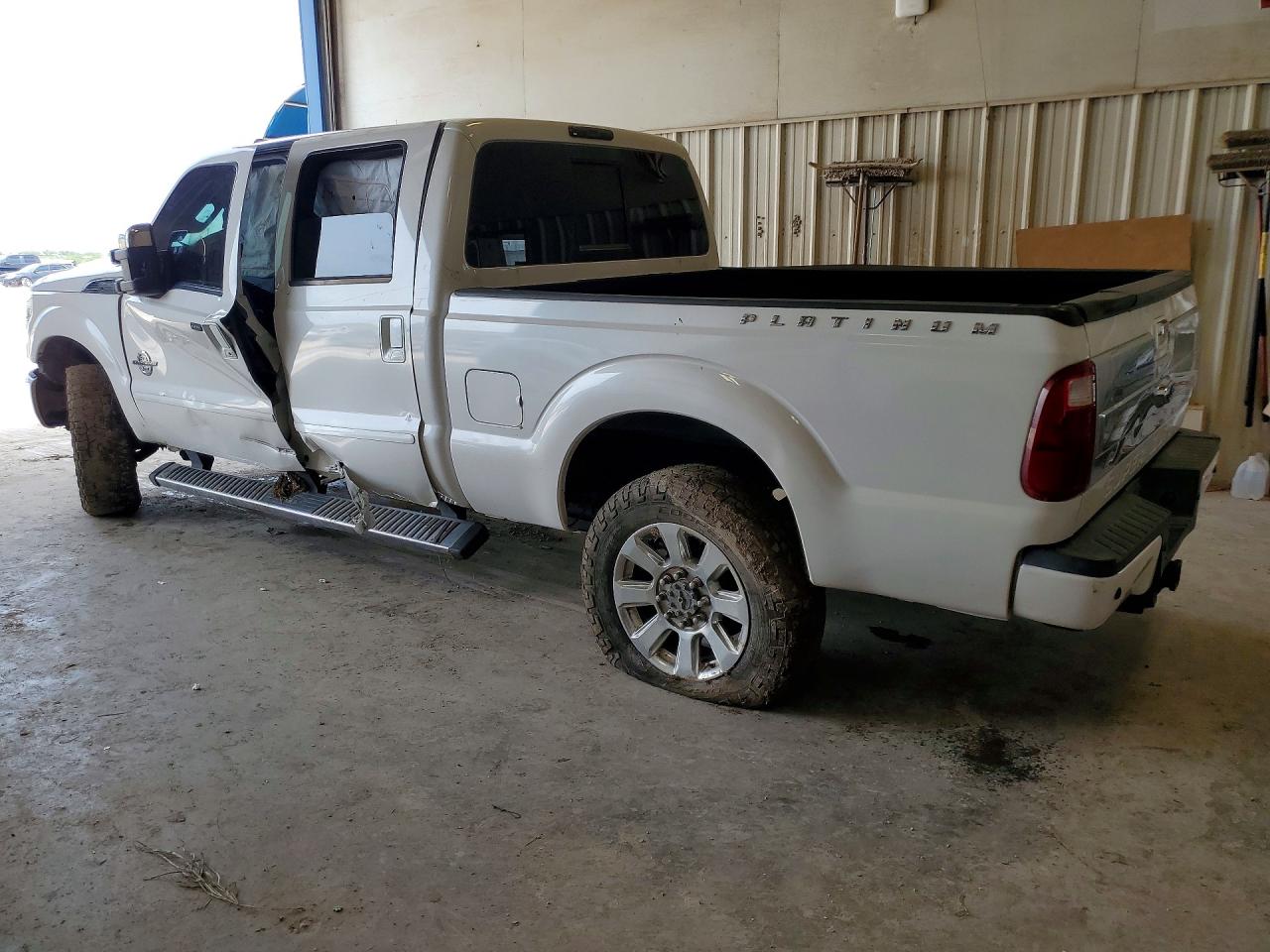 2015 Ford F250 Super Duty Белый vin: 1FT7W2BT3FEB24291