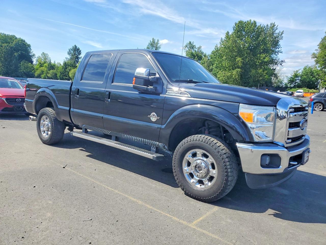 2015 Ford F250 Super Duty Black vin: 1FT7W2BT3FEC92352