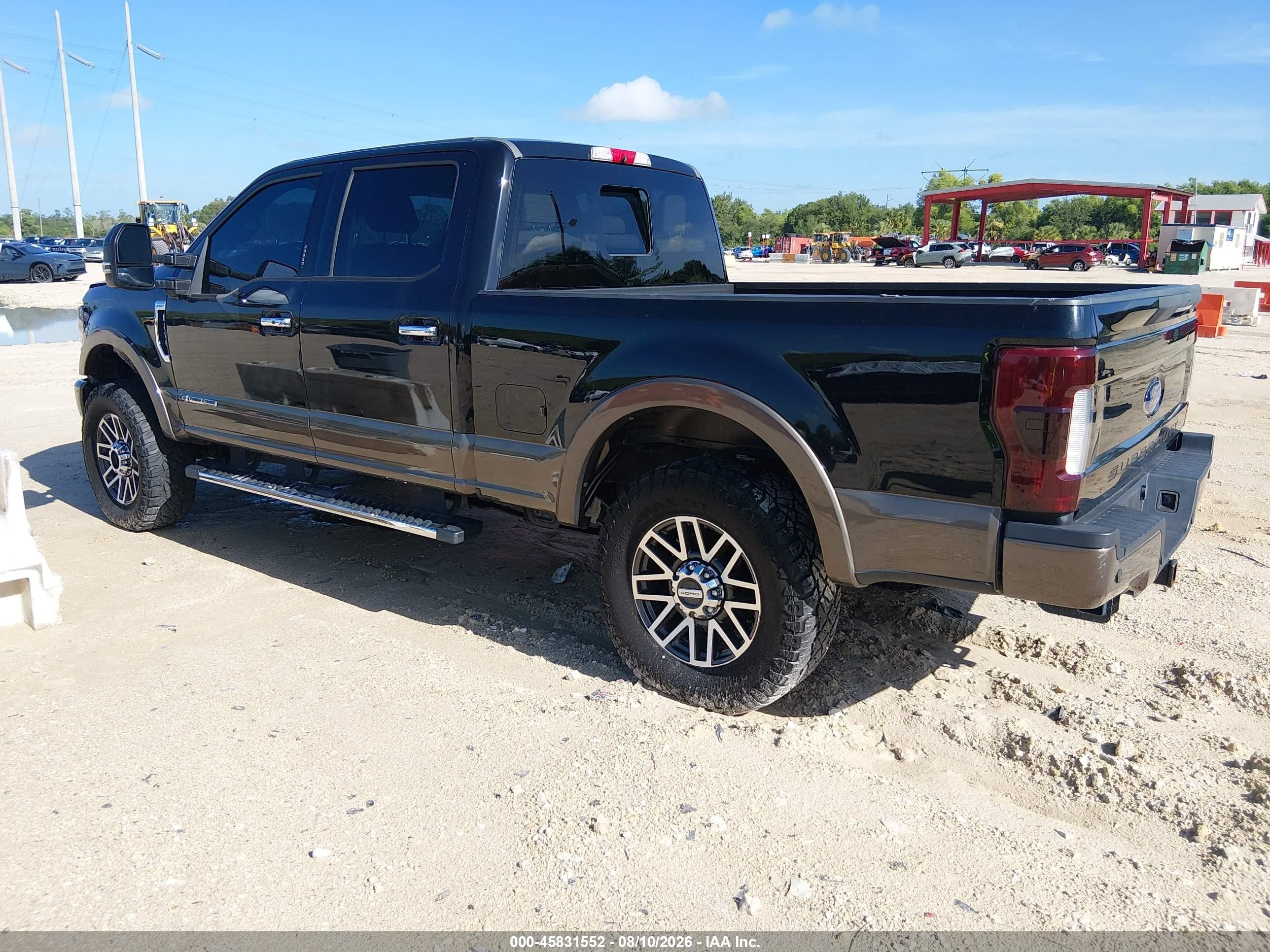 2017 Ford F-250 Lariat Черный vin: 1FT7W2BT3HED30021