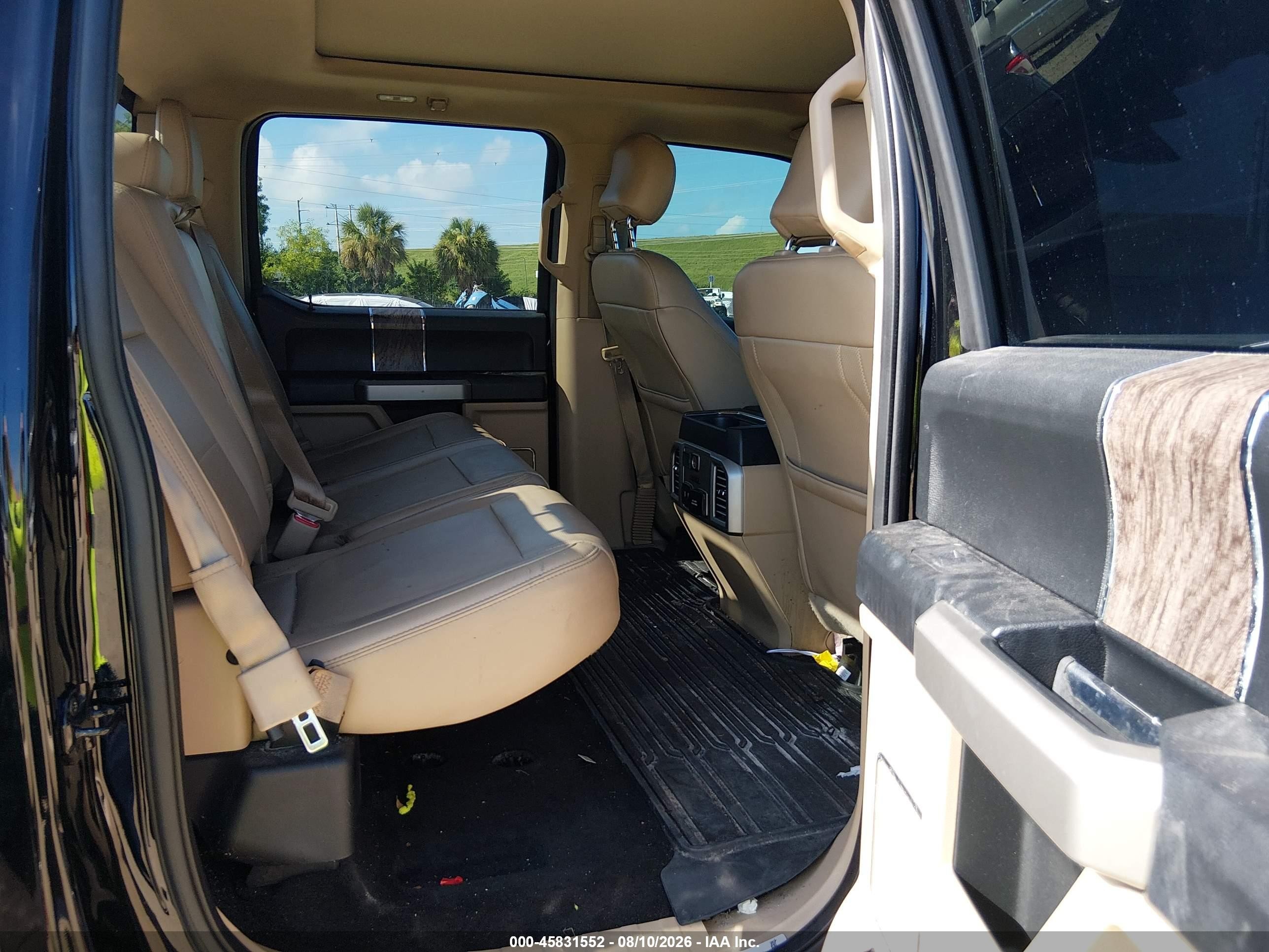 2017 Ford F-250 Lariat Черный vin: 1FT7W2BT3HED30021