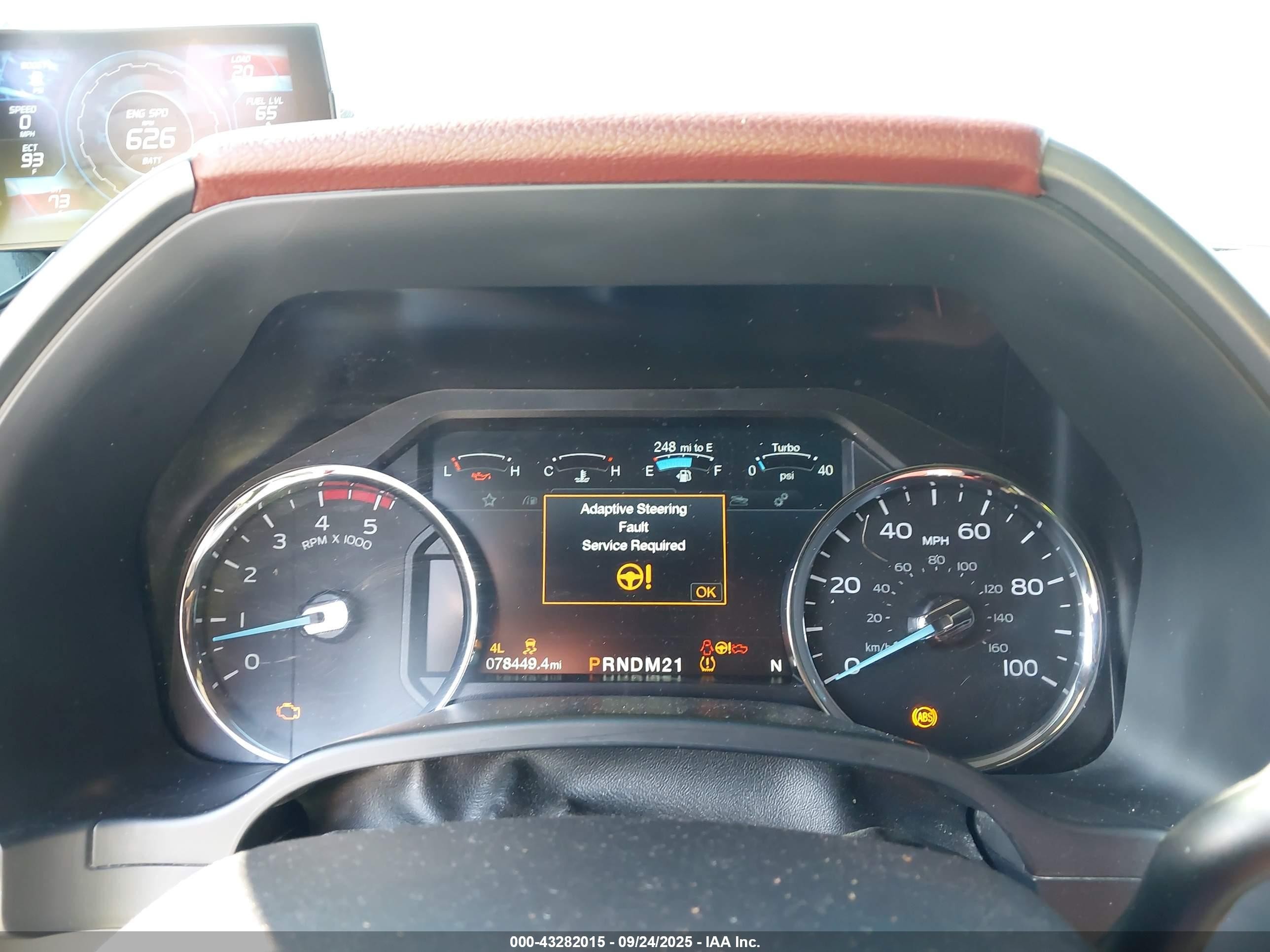 2018 Ford F-250 Platinum Красный vin: 1FT7W2BT3JEB69689