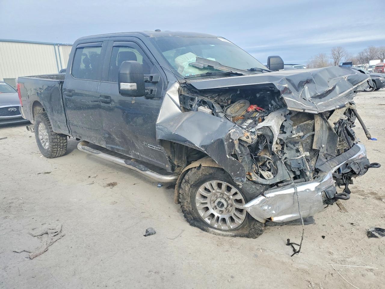 2019 Ford F250 Super Duty Серый vin: 1FT7W2BT3KEG85763