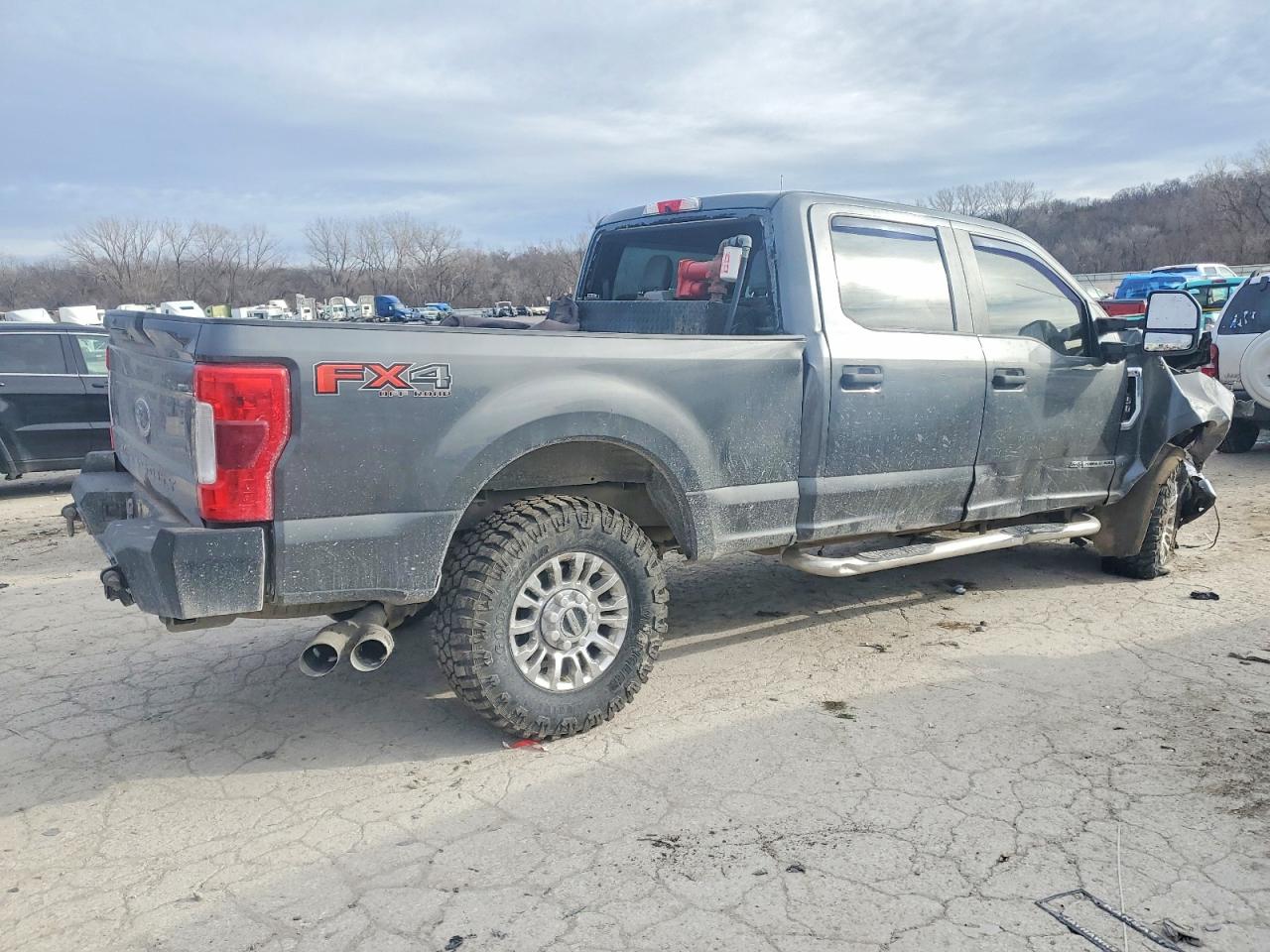 2019 Ford F250 Super Duty Серый vin: 1FT7W2BT3KEG85763