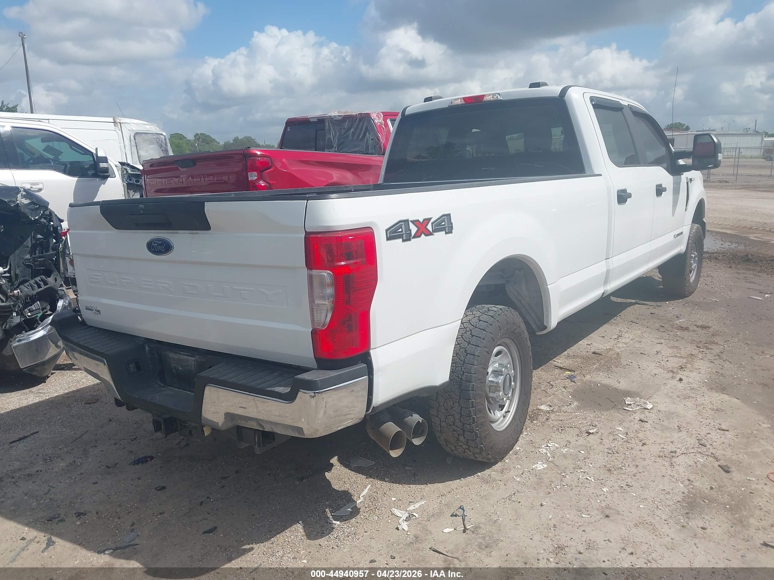2020 Ford F-250 Xl White vin: 1FT7W2BT3LED33199