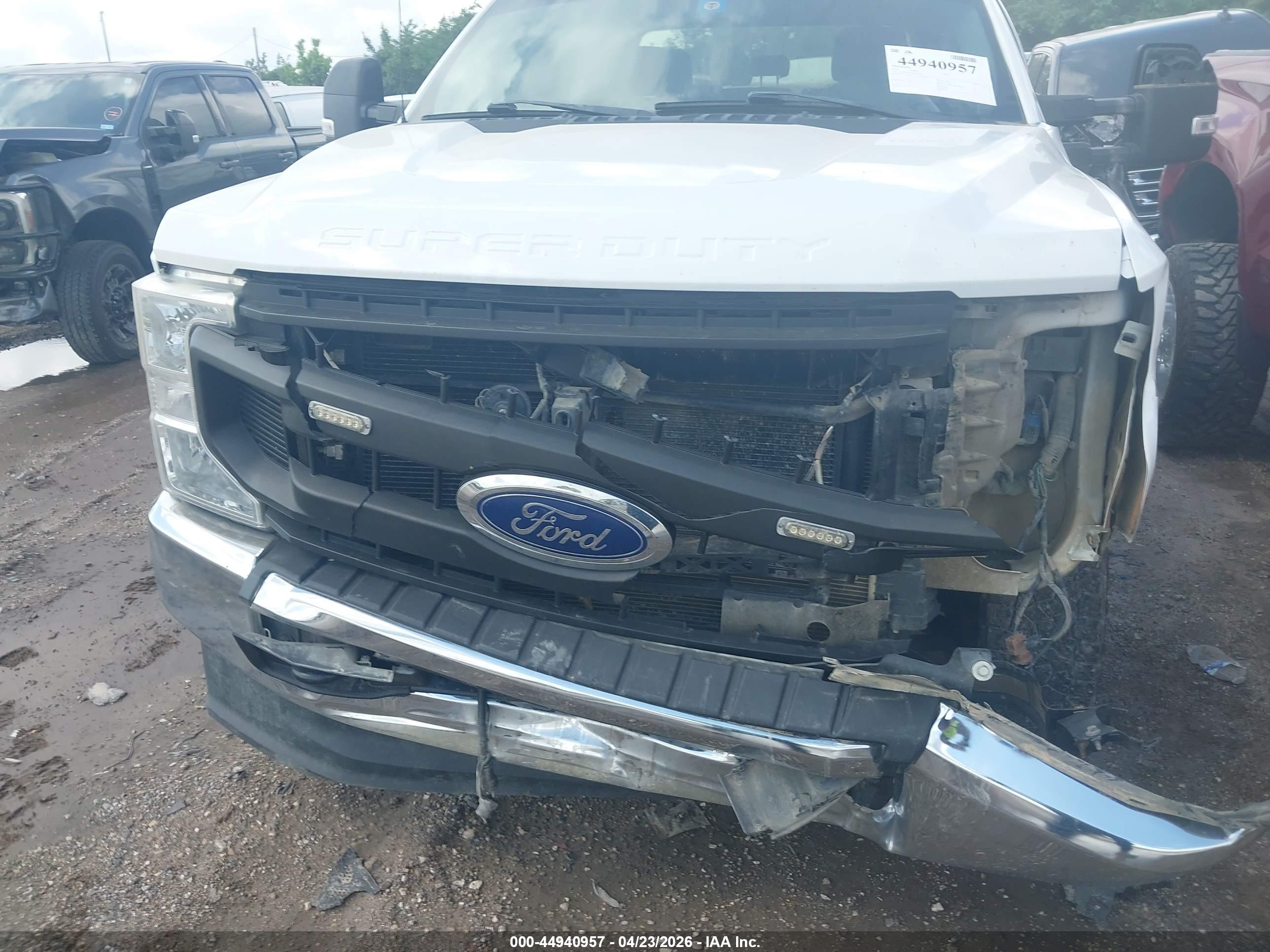 2020 Ford F-250 Xl White vin: 1FT7W2BT3LED33199