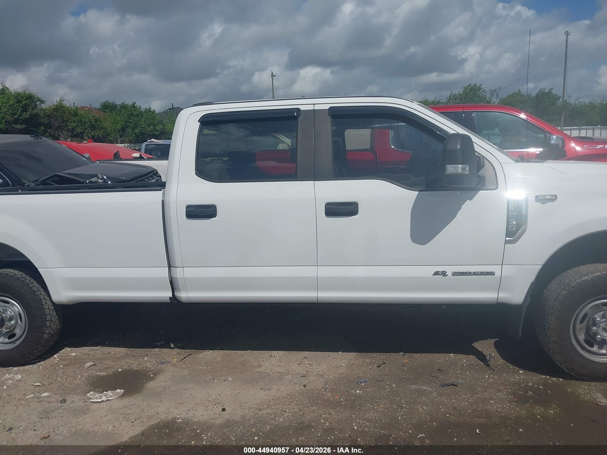 2020 Ford F-250 Xl White vin: 1FT7W2BT3LED33199