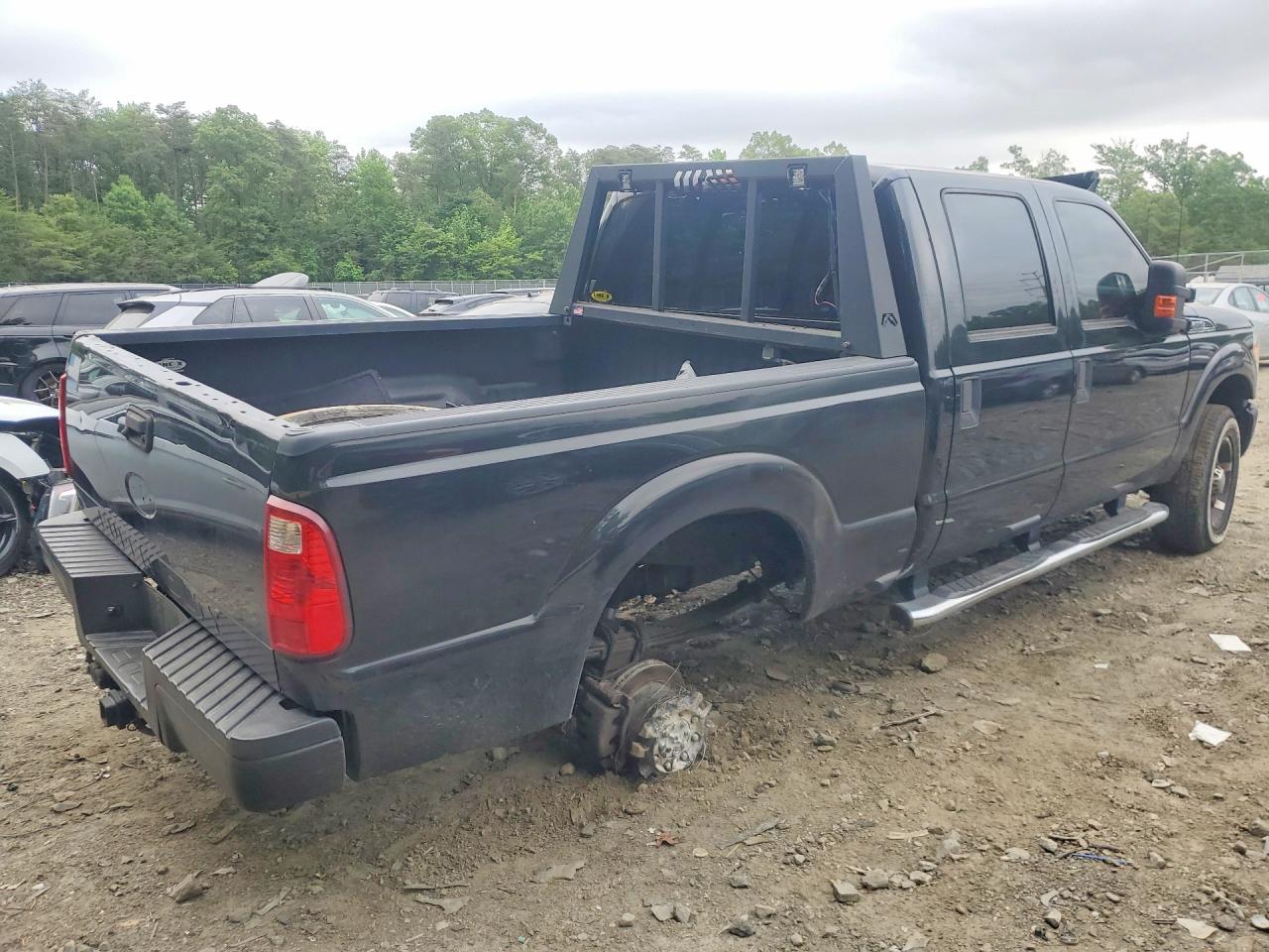 2011 Ford F250 Super Duty Black vin: 1FT7W2BT4BEB13164