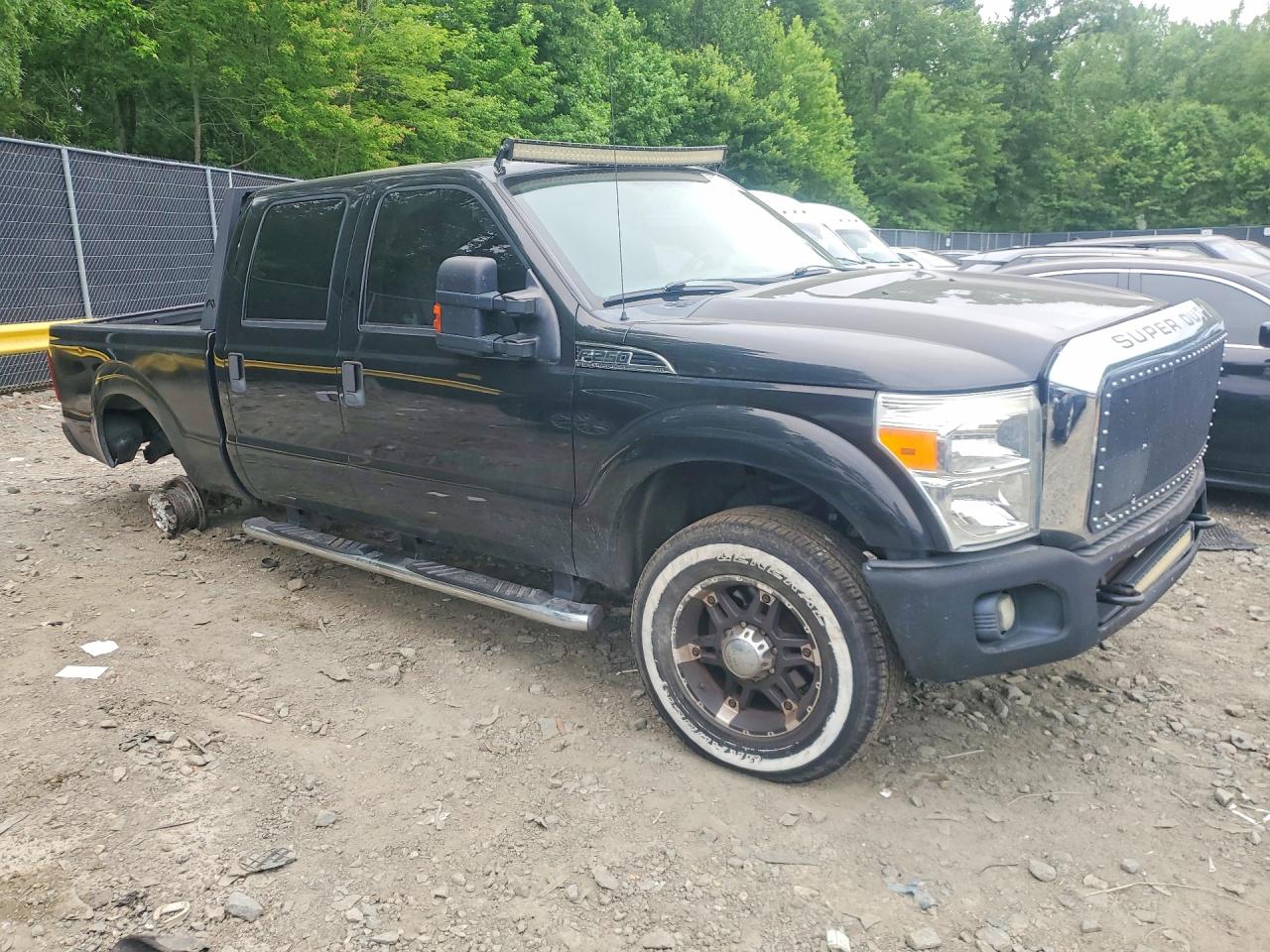 2011 Ford F250 Super Duty Black vin: 1FT7W2BT4BEB13164