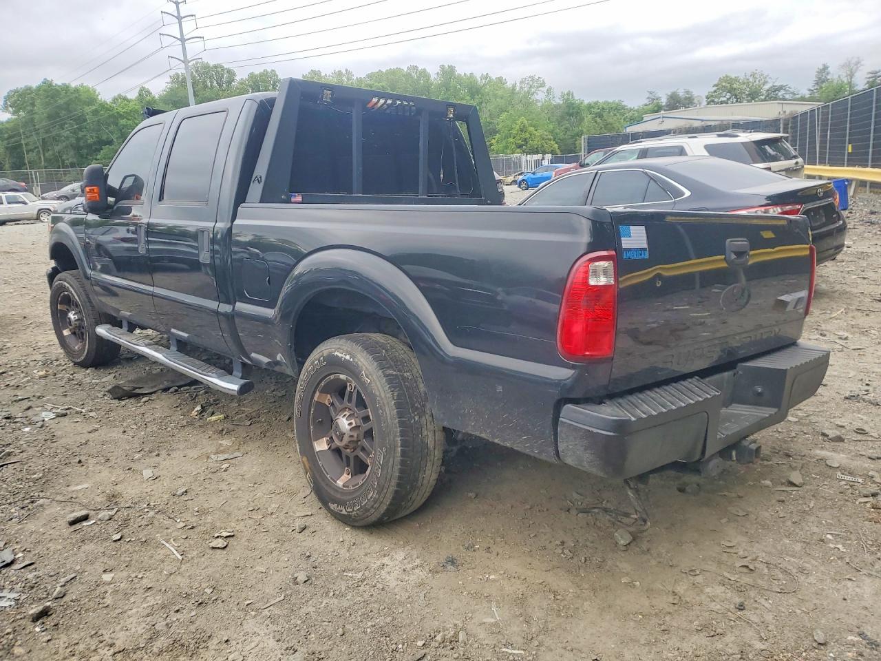 2011 Ford F250 Super Duty Black vin: 1FT7W2BT4BEB13164