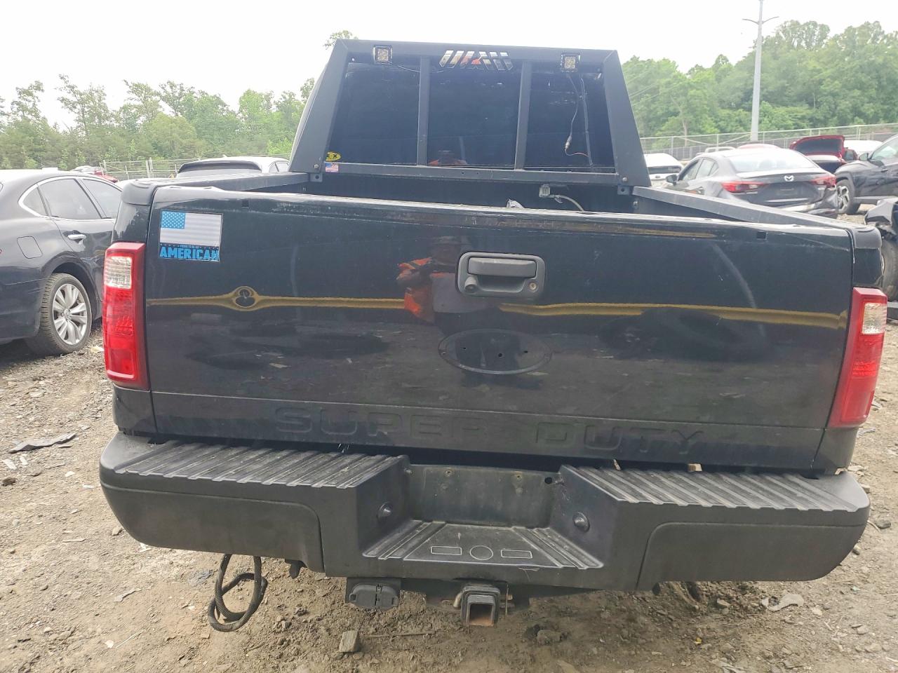 2011 Ford F250 Super Duty Black vin: 1FT7W2BT4BEB13164